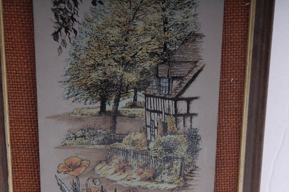 Jo and Estelle Parish Titanium Color Etchings