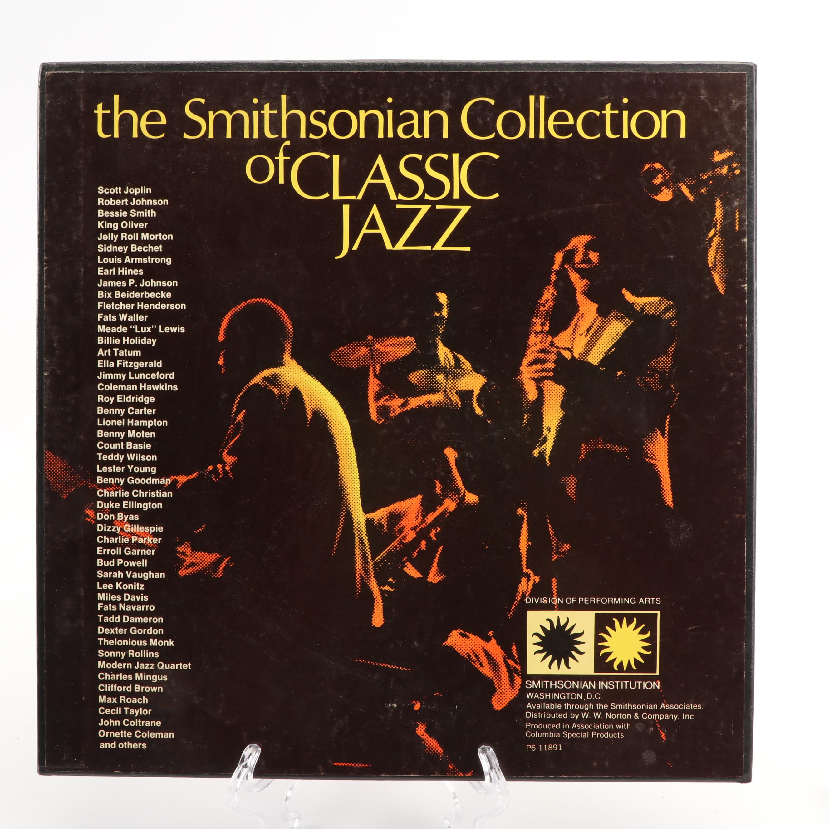 Jazz Vinyl Records Including "The Smithsonian Collection of Classic Jazz"