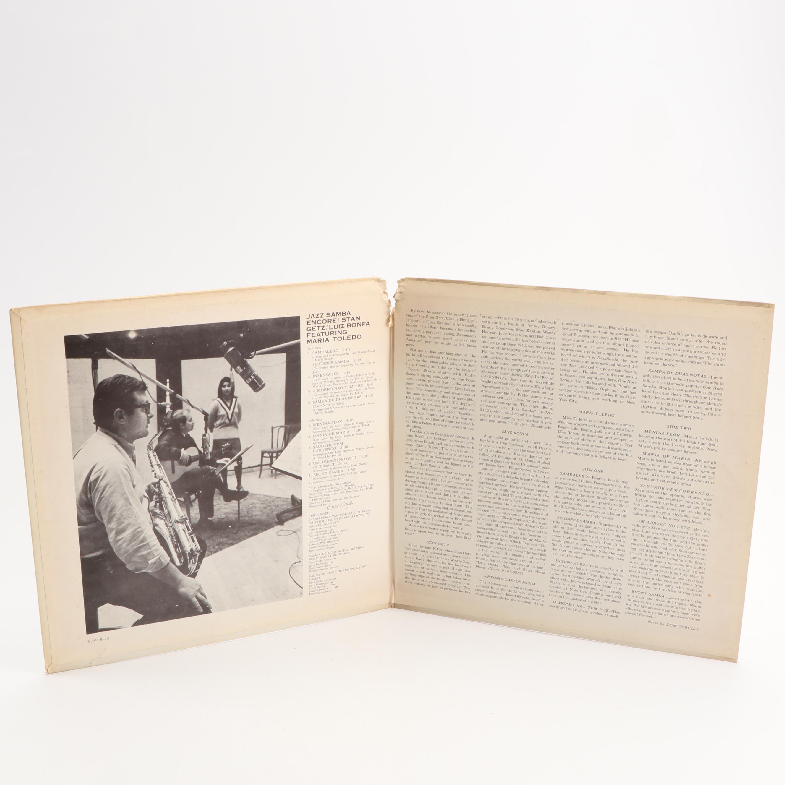 Jazz Vinyl Records Including "The Smithsonian Collection of Classic Jazz"