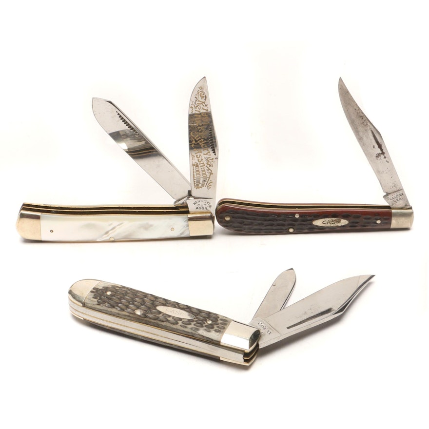 Case and Kentucky Cutlery Association Pocket Knives