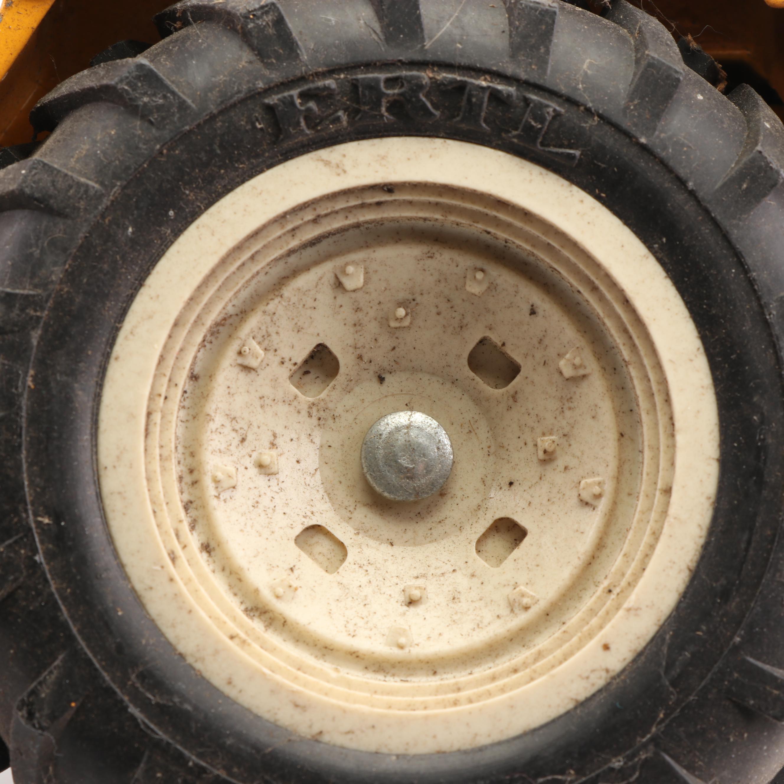 Mid Century ERTL International Harvester Backhoe Truck and Tonka Trucks