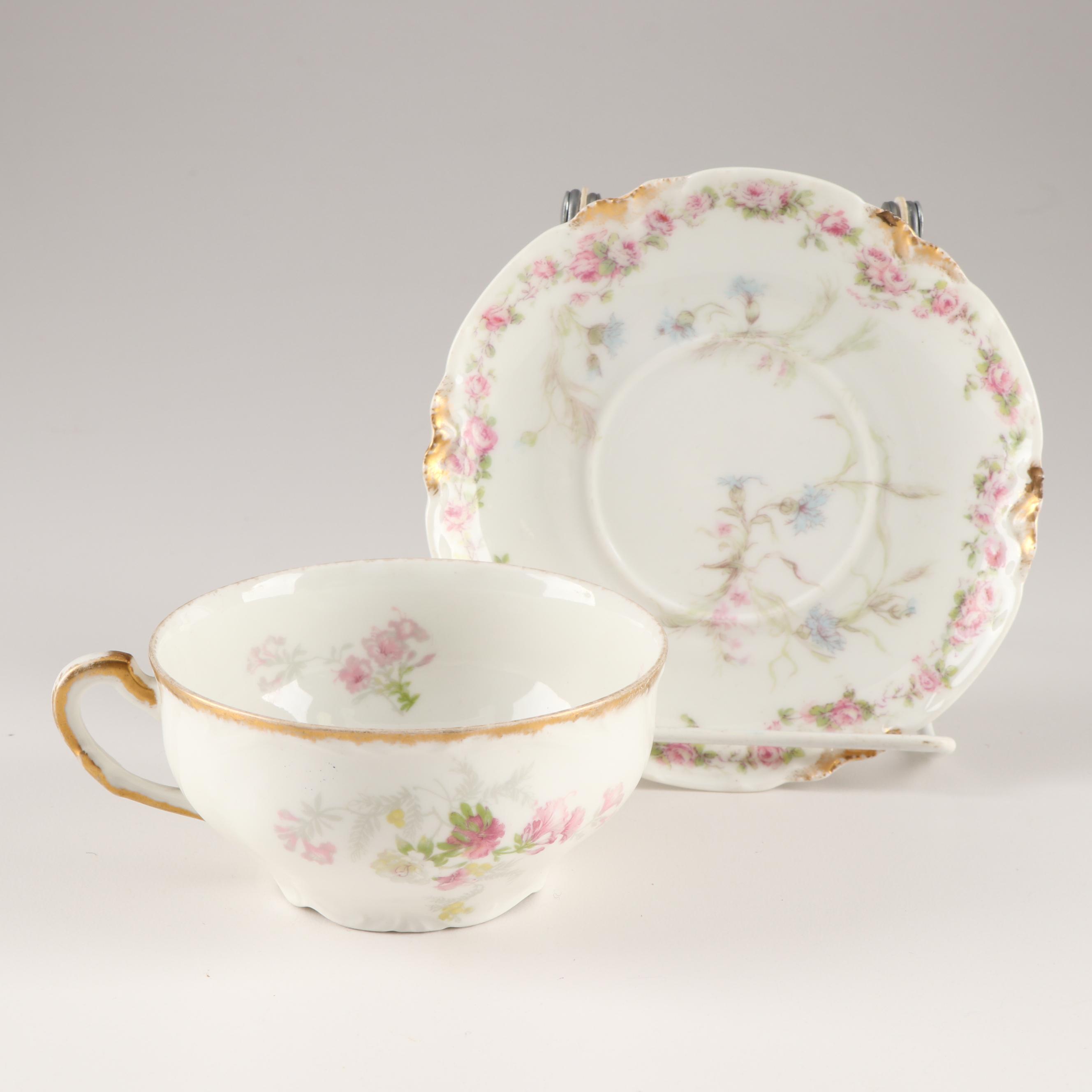 Haviland & Co. and C. Ahrenfeldt Dinnerware Grouping