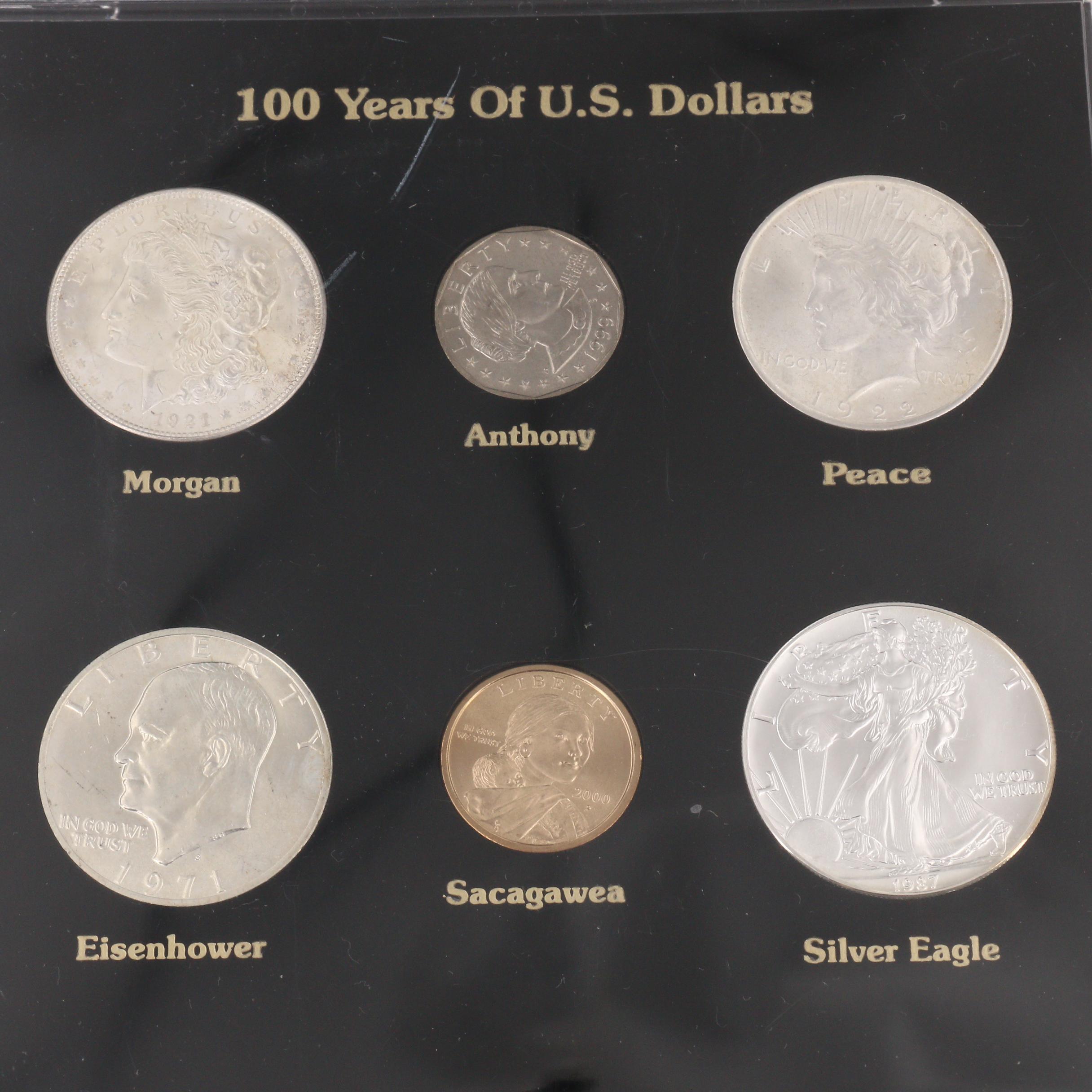100 Years of U.S. Dollars Coin Collection