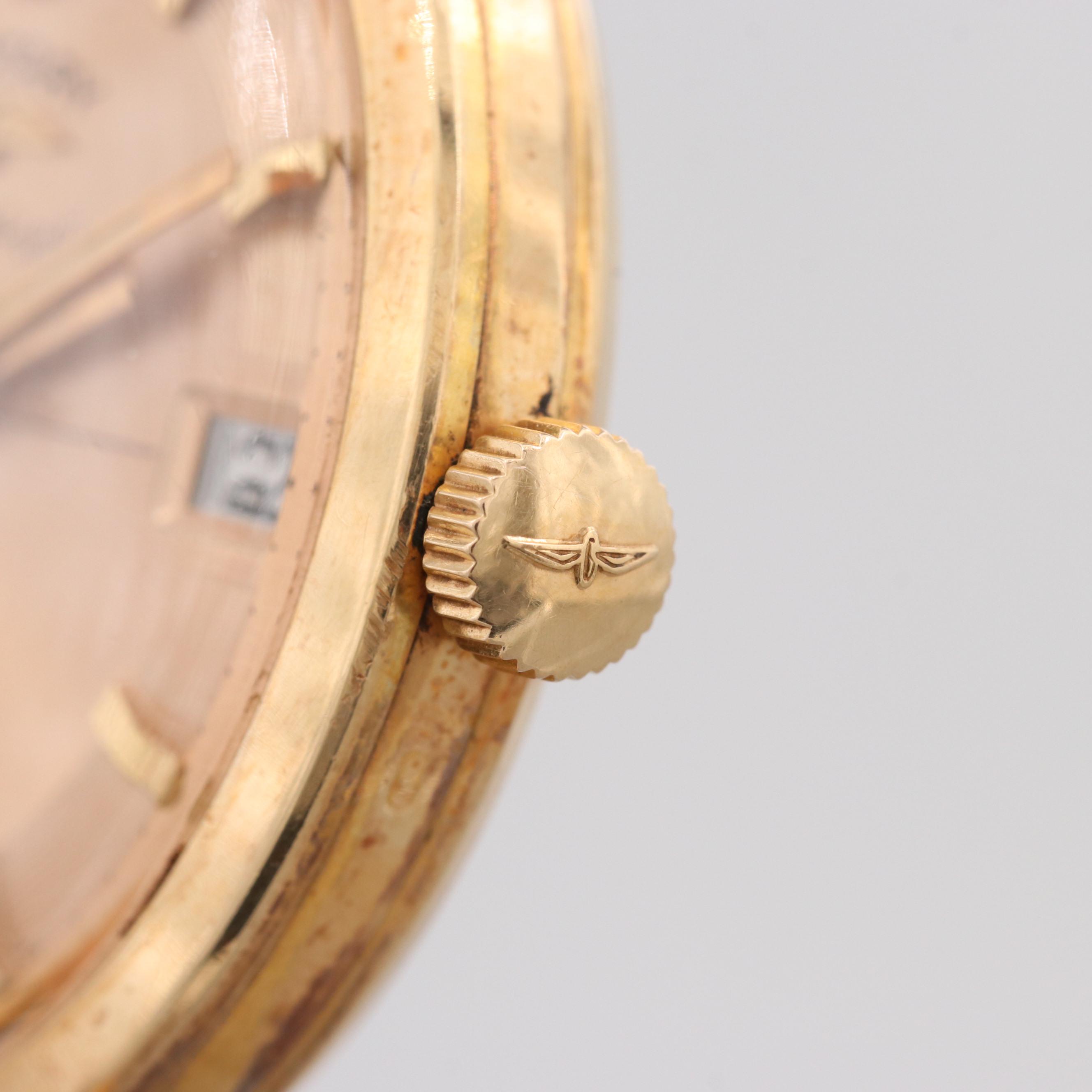 Vintage Rotary 18K Yellow Gold Automatic Watch
