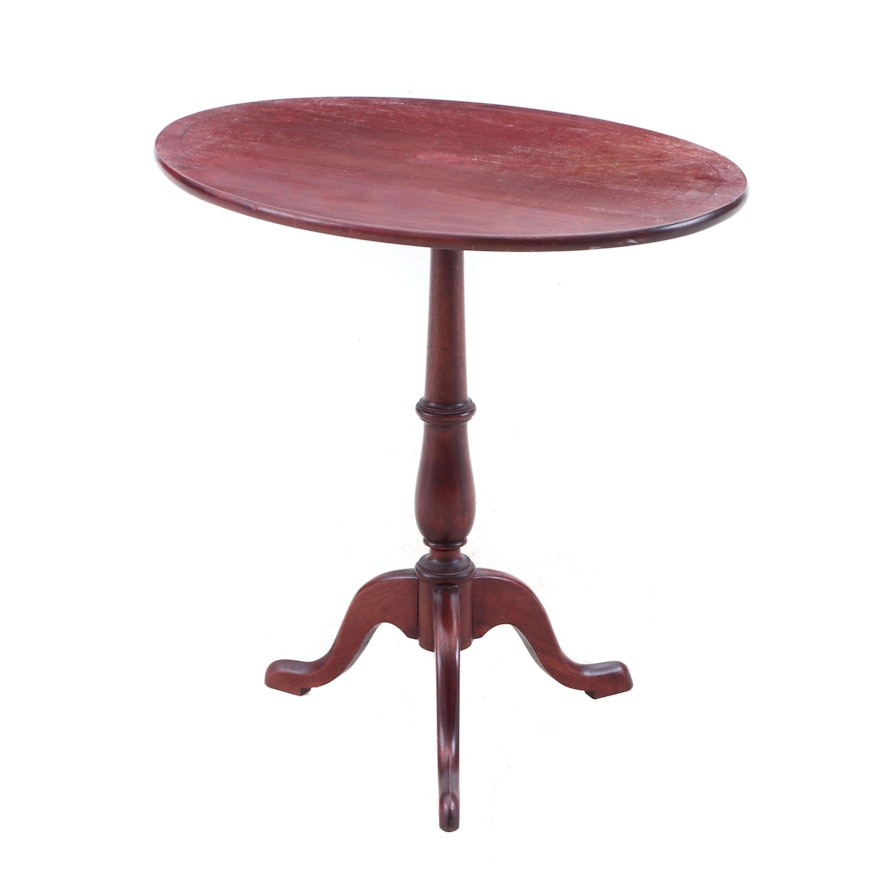 Mahogany Tilt-Top Table