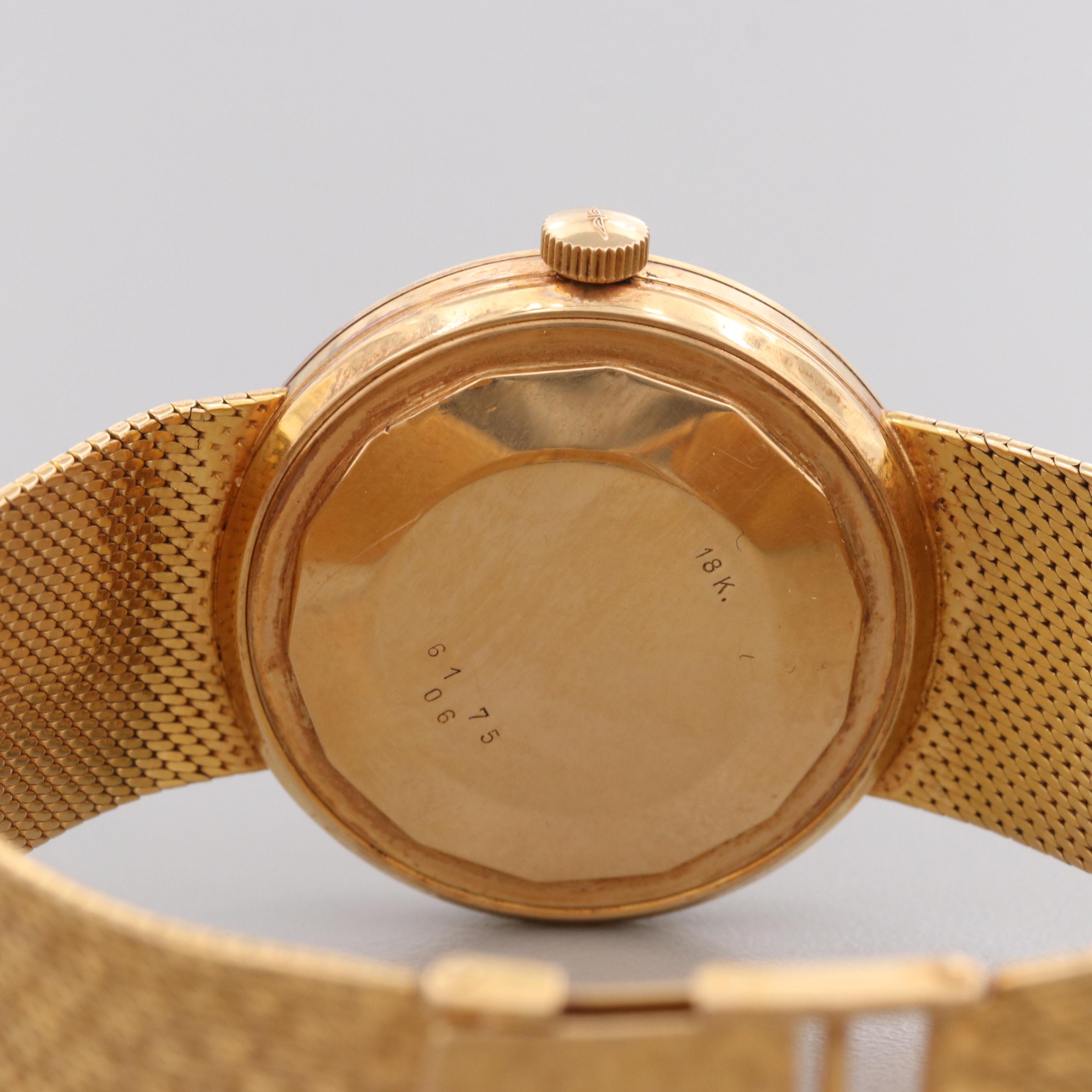 Vintage Rotary 18K Yellow Gold Automatic Watch
