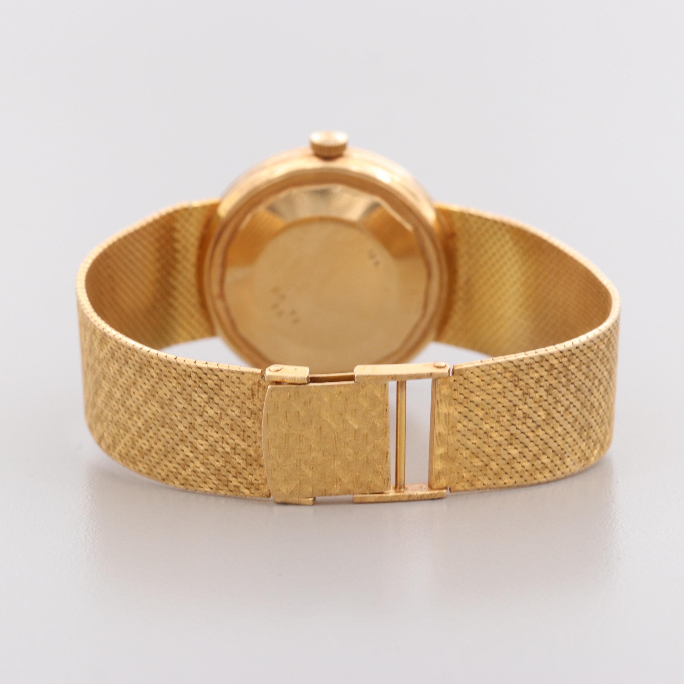 Vintage Rotary 18K Yellow Gold Automatic Watch