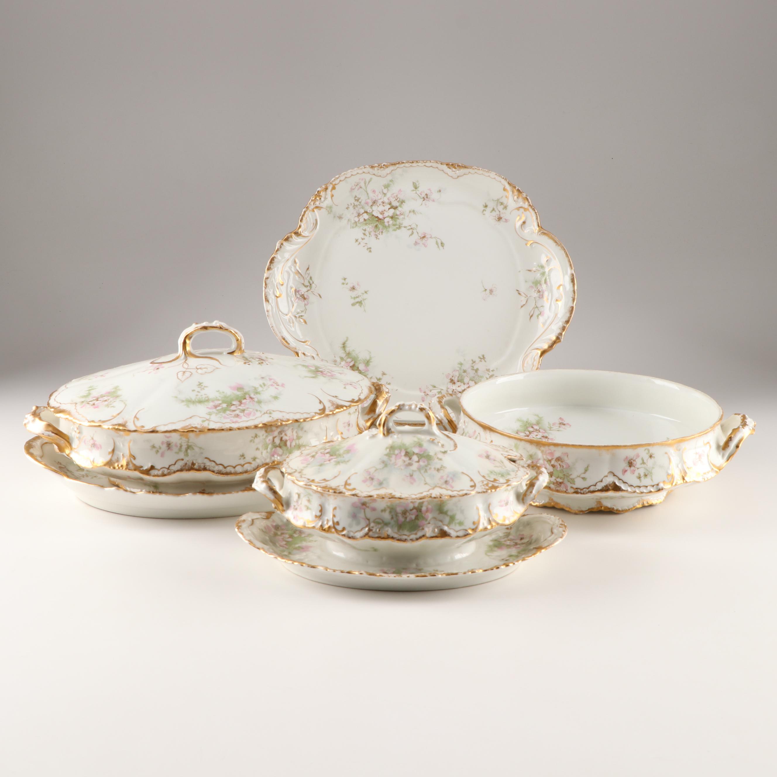 Haviland & Co. Limoges for Memphis Queensware Tableware