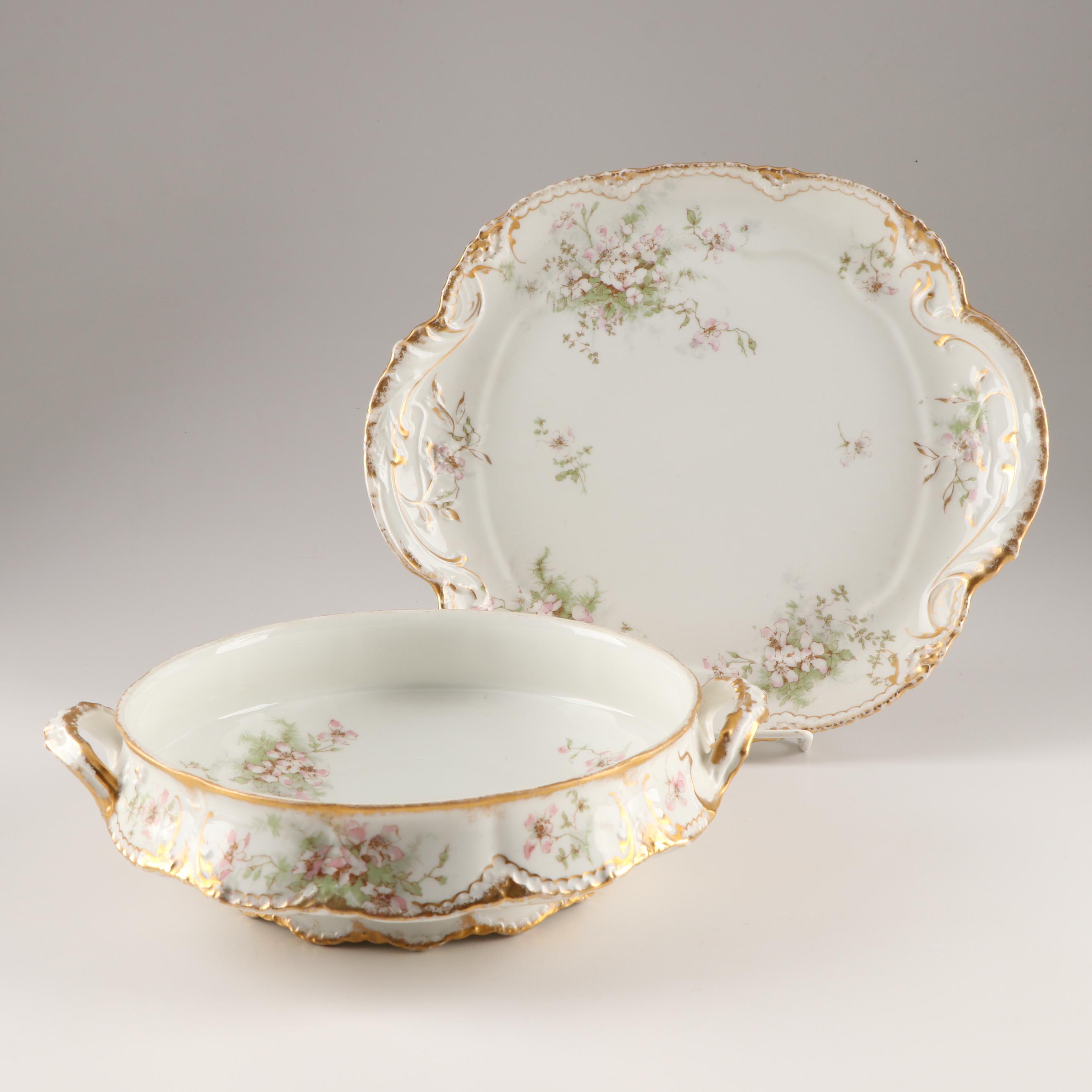 Haviland & Co. Limoges for Memphis Queensware Tableware