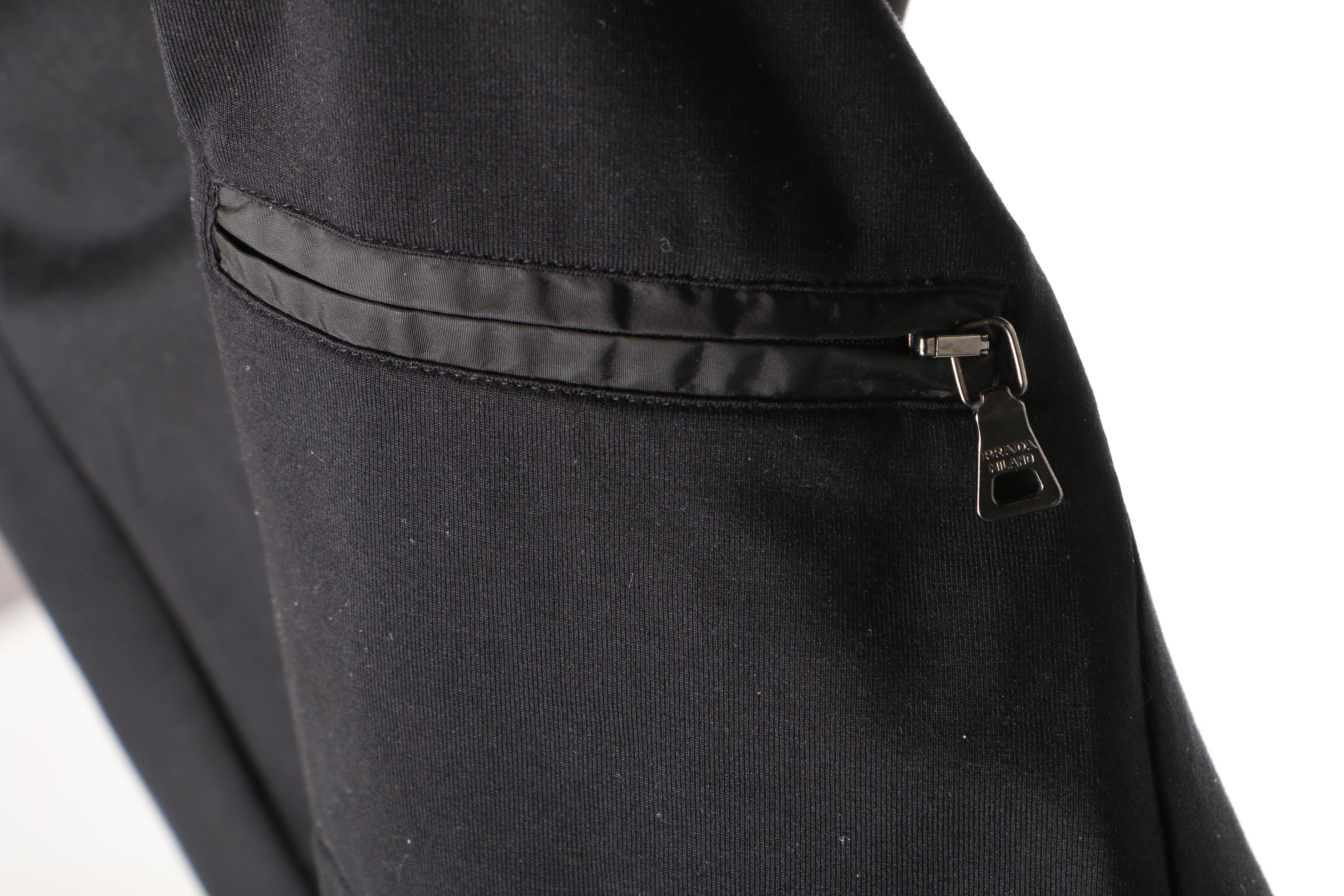 Women's Sonia Rykiel Black High Waist Pants with Prada and Trina Turk Tops