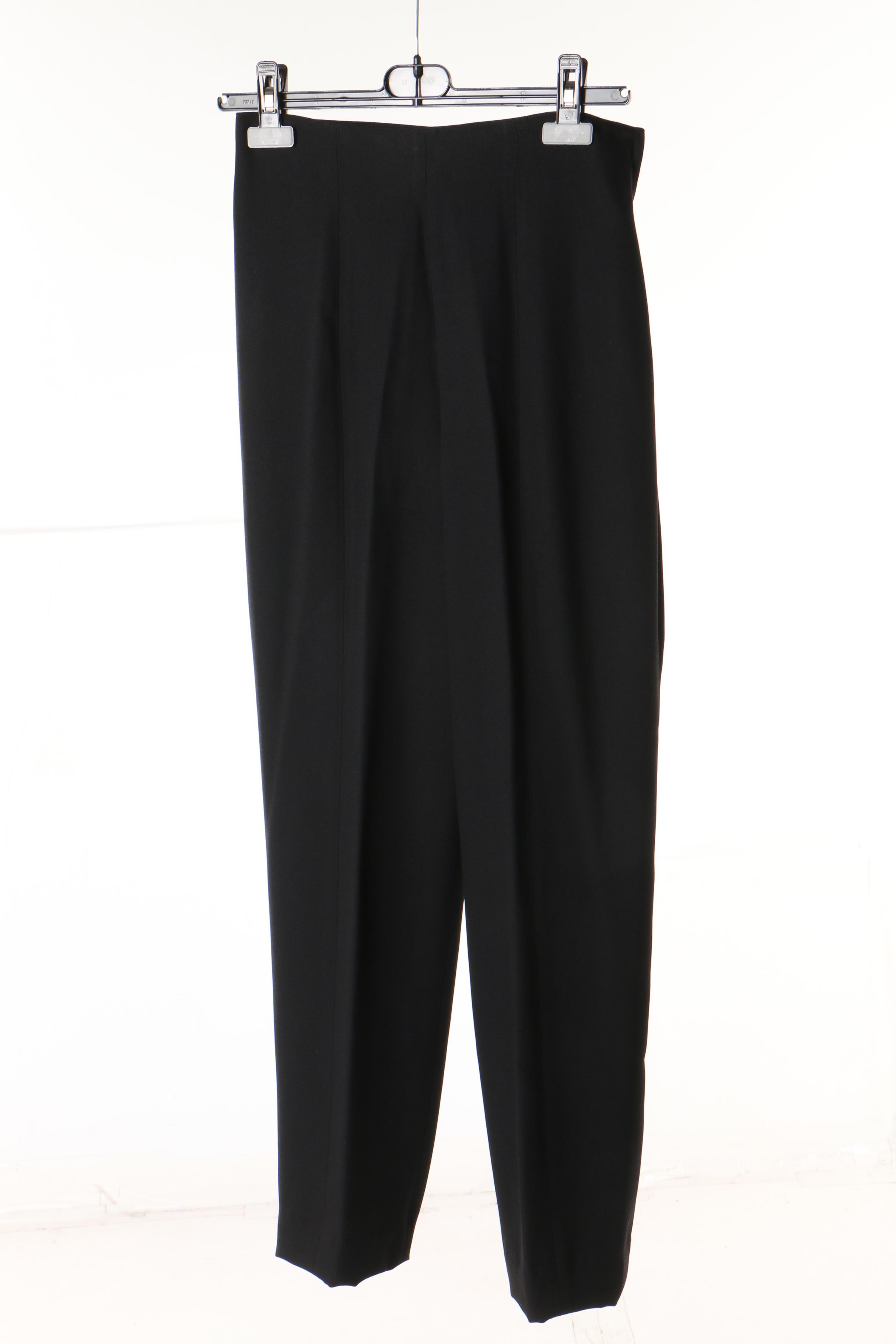 Women's Sonia Rykiel Black High Waist Pants with Prada and Trina Turk Tops