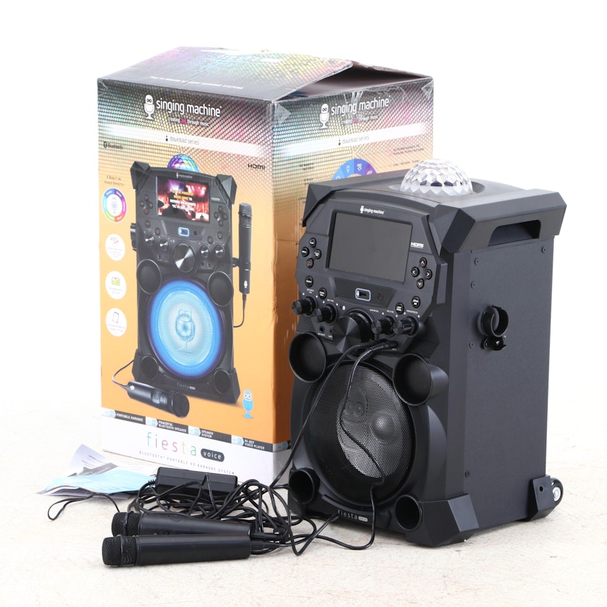 Singing Machine Fiesta Voice Download Series Karaoke Machine