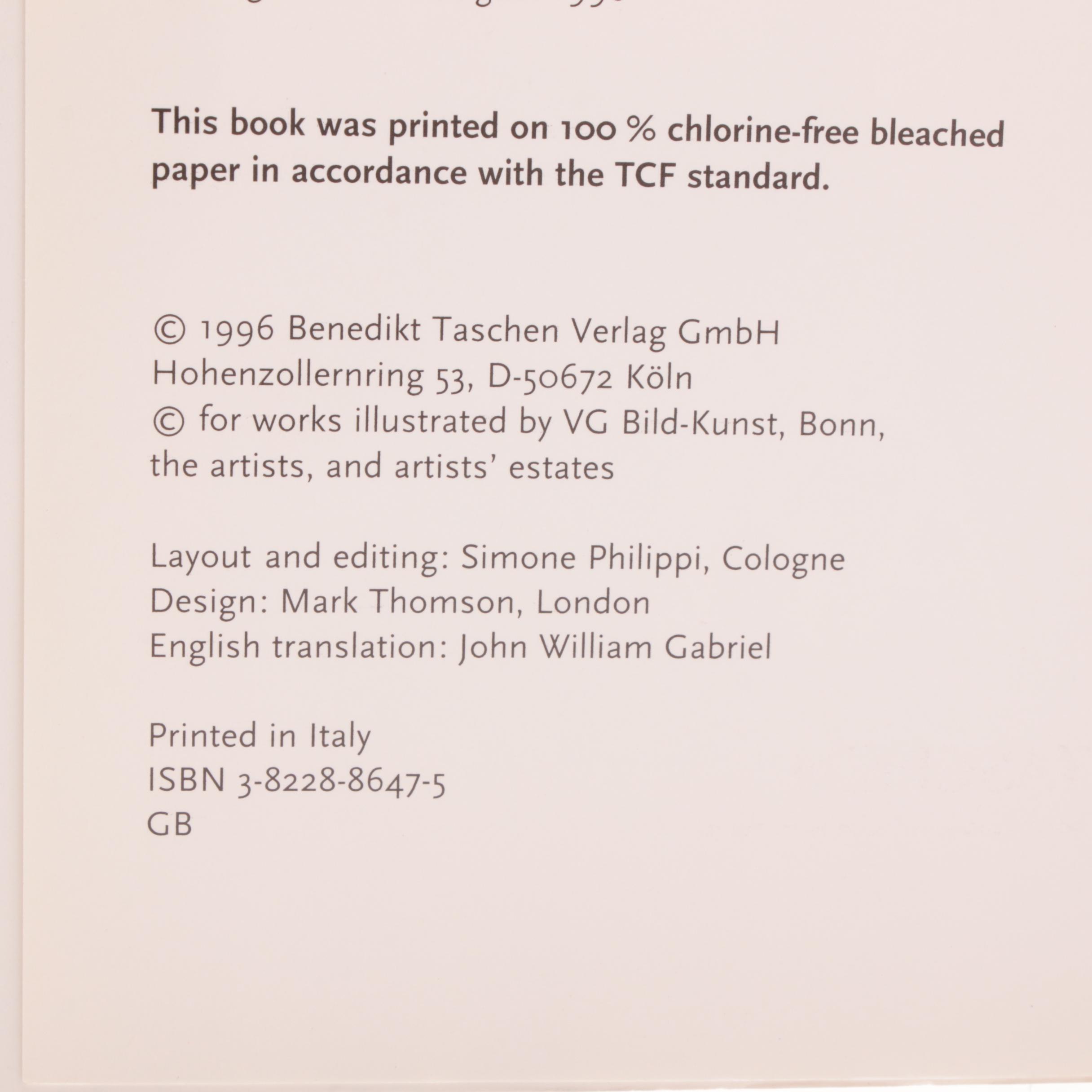 Collection of Taschen Art Books