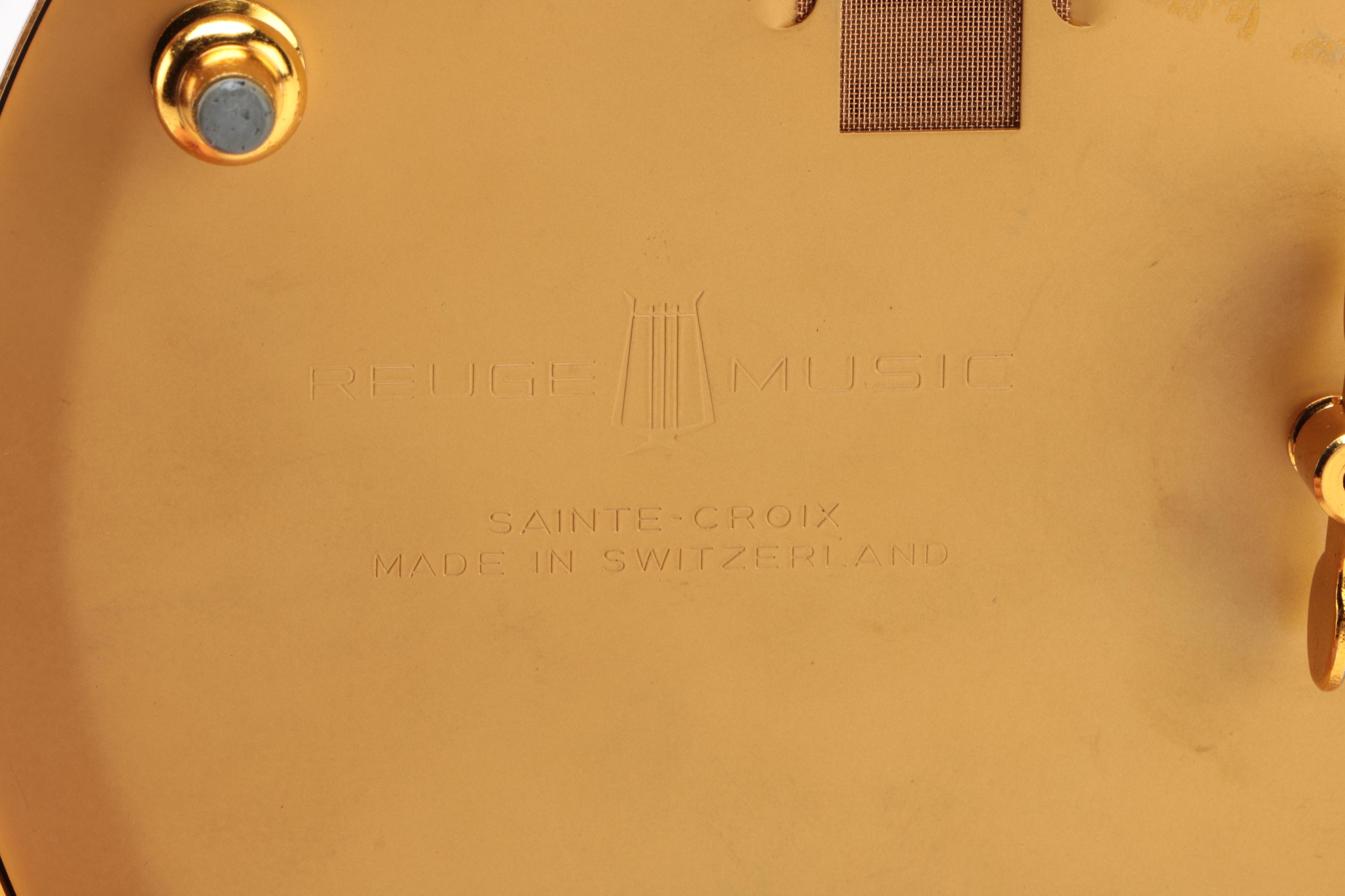 Swiss Bird Cage Music Box by Reuge Music