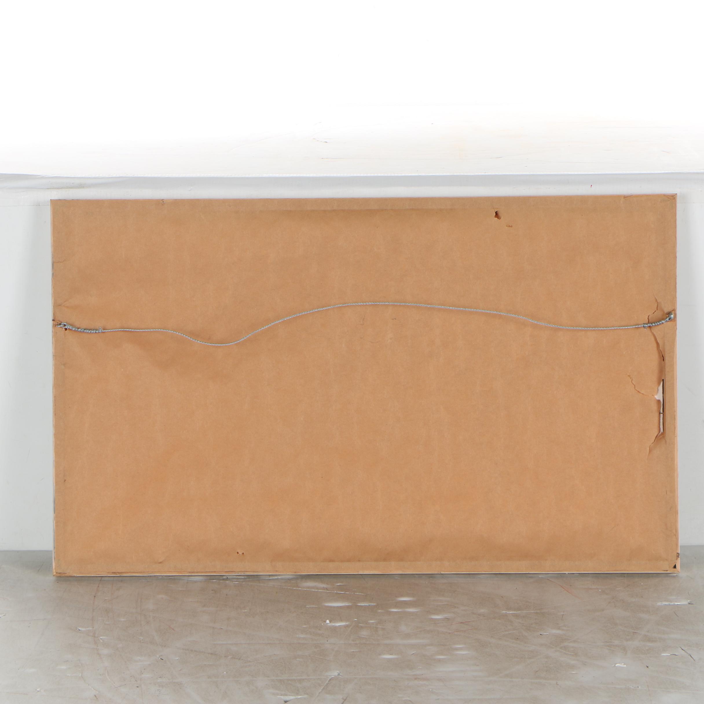 Larry Veeder Western Landscape Watercolor Painting