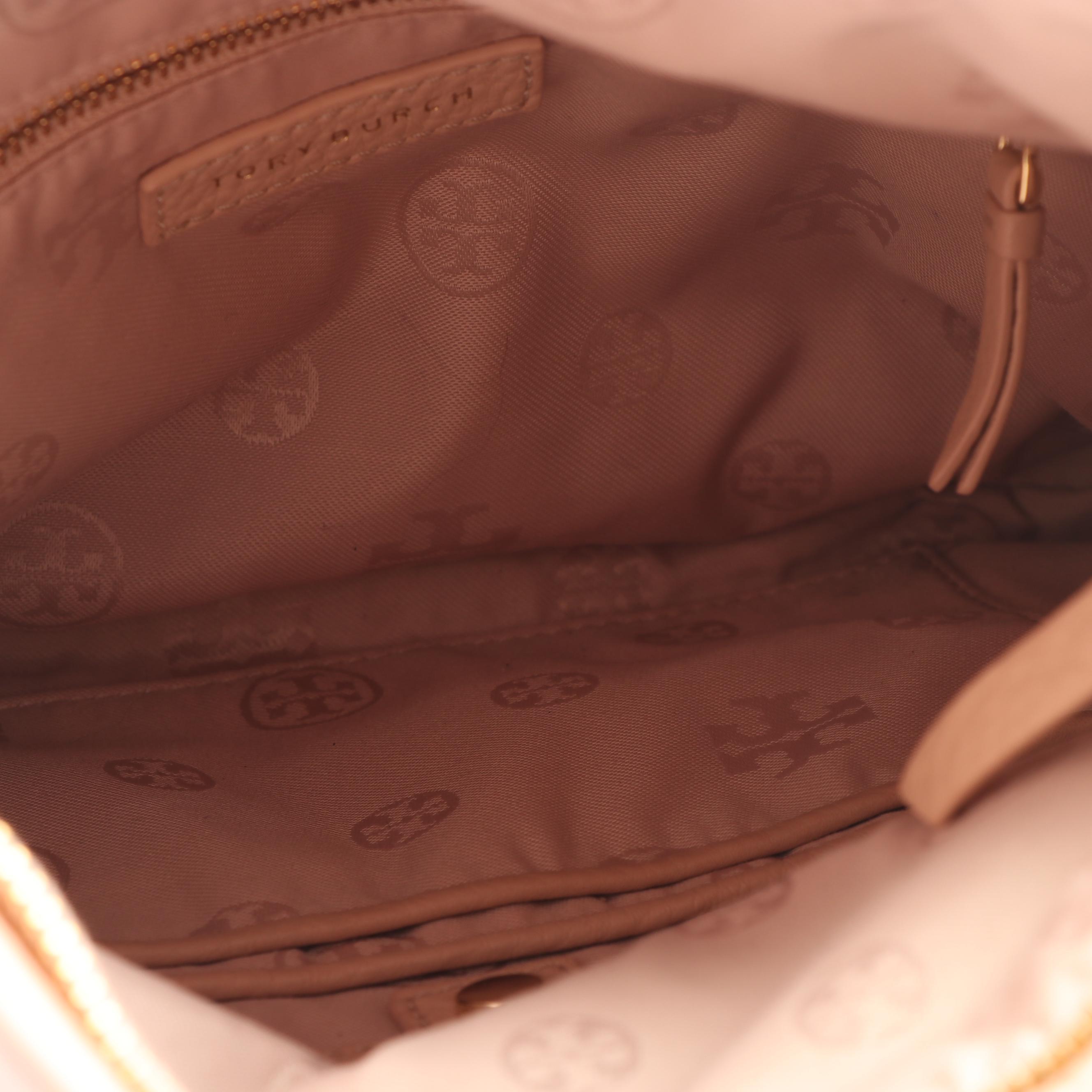 Longchamp Dyed Calf Hair Crossbody and Tory Burch Leather Foldover Crossbody Bag