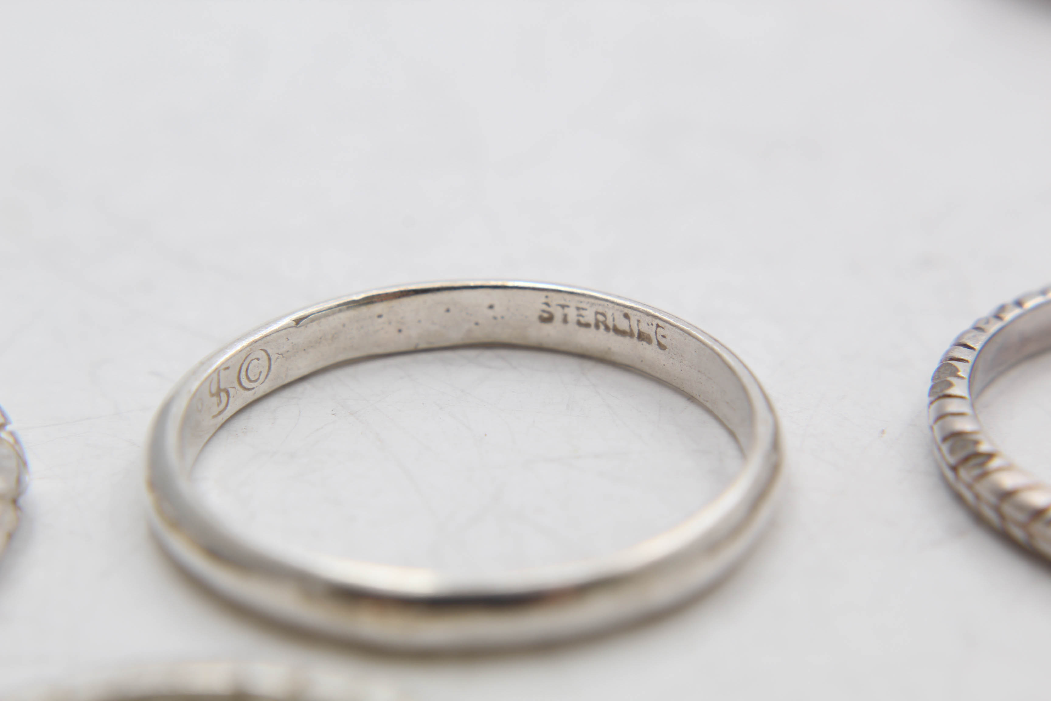 Sterling Silver Ring Collection