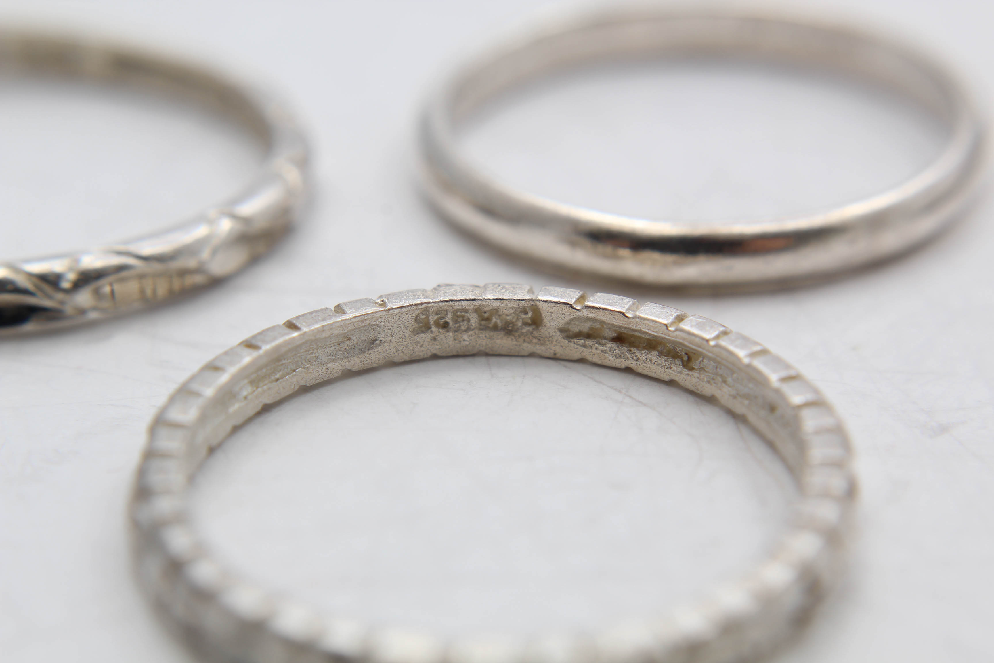 Sterling Silver Ring Collection