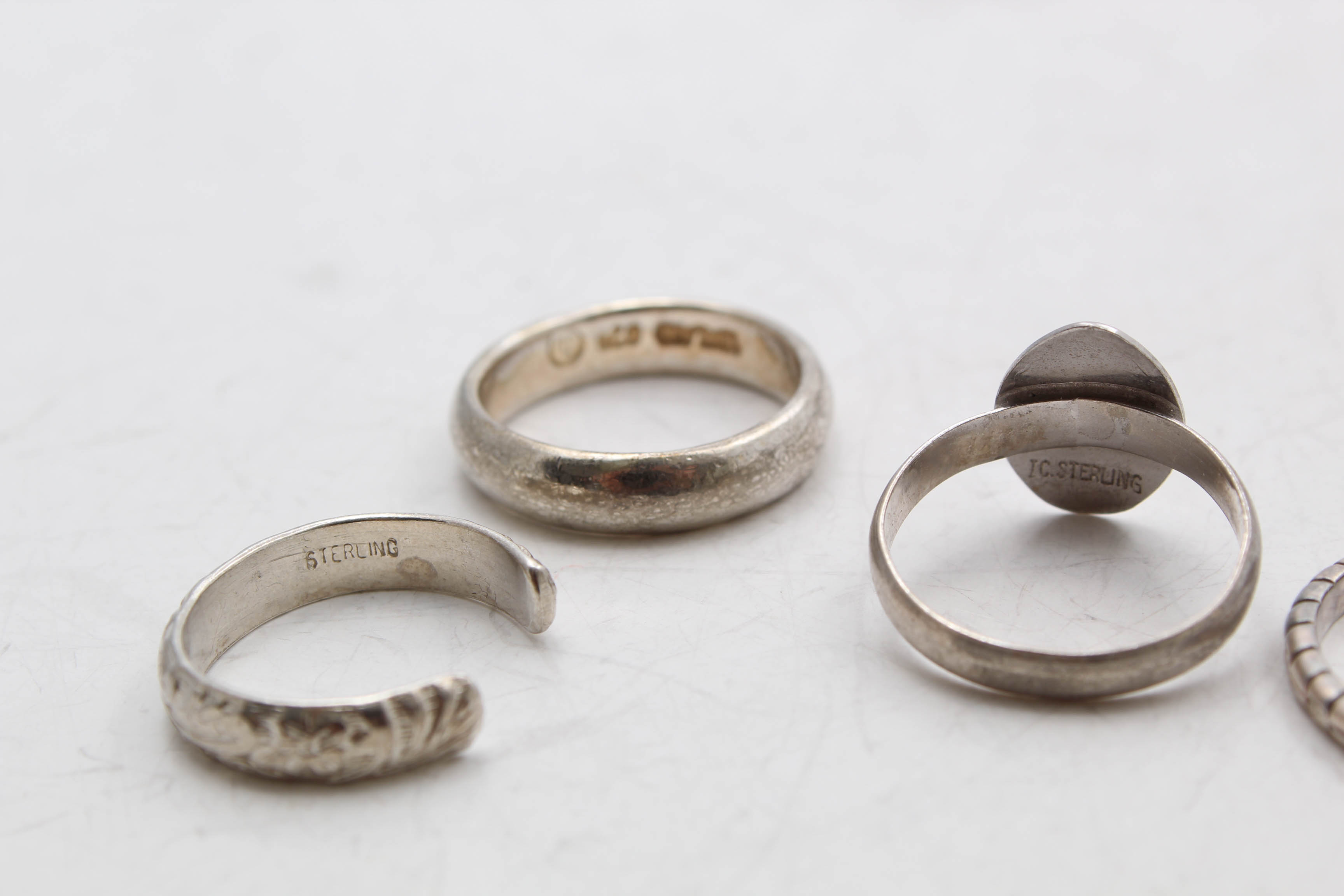 Sterling Silver Ring Collection