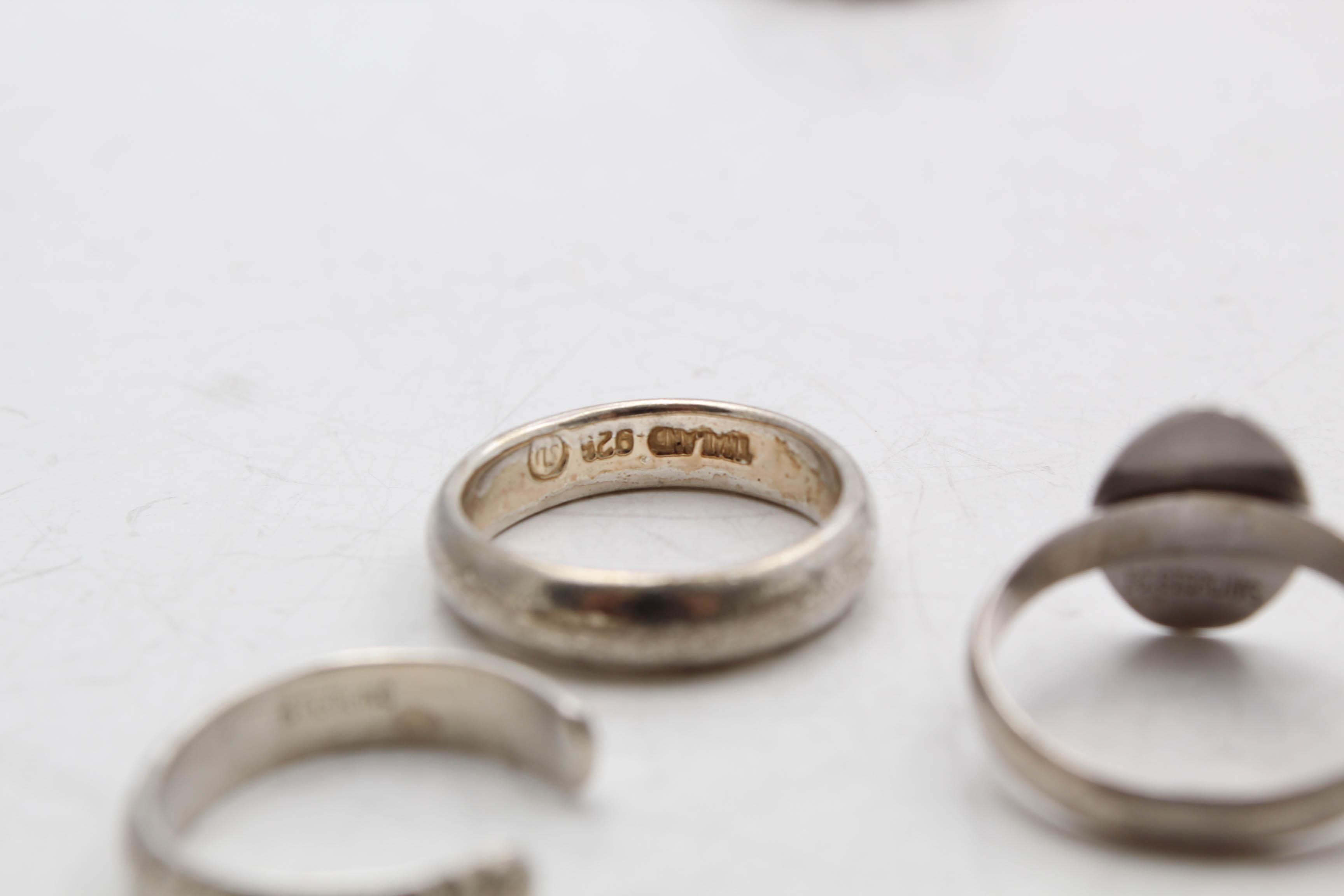 Sterling Silver Ring Collection