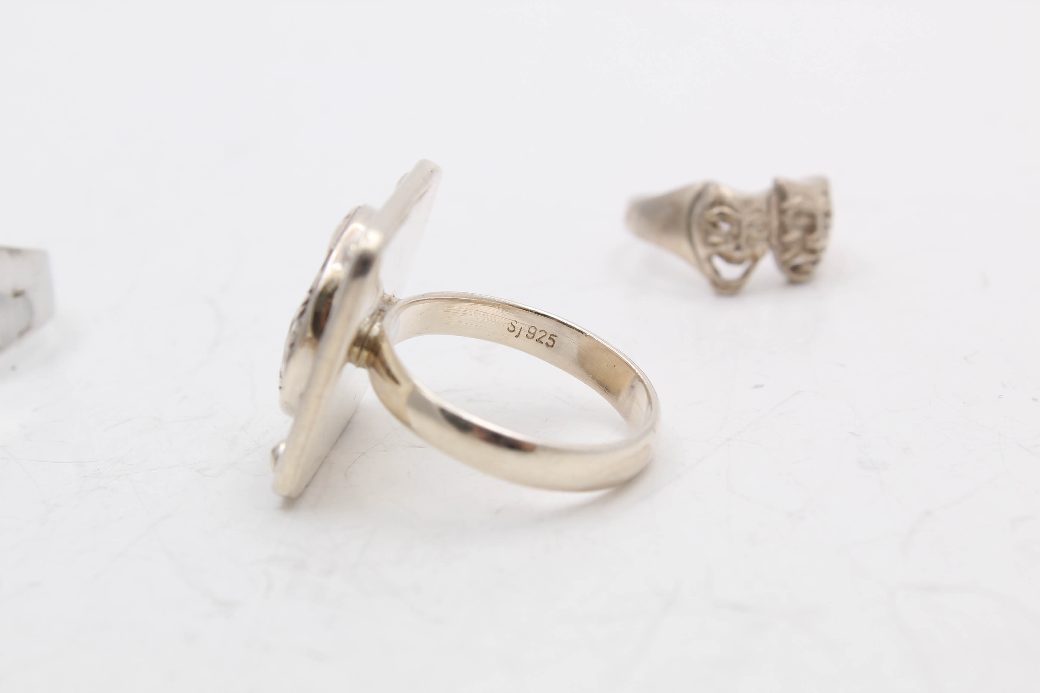 Sterling Silver Ring Collection