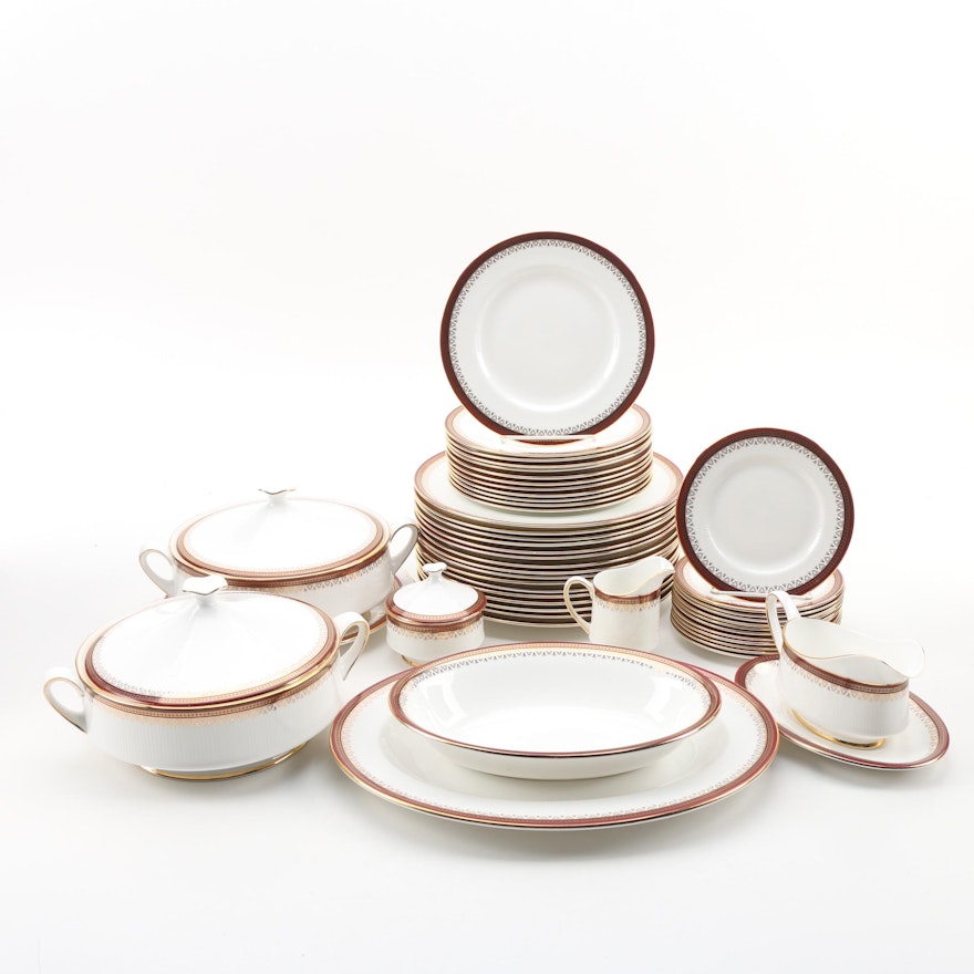 Paragon "Holyrood" Bone China Dinnerware and Serving Pieces, 1987-1990