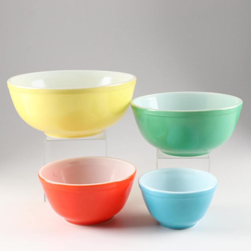 Pyrex "Primary Colors" Mixing Bowls