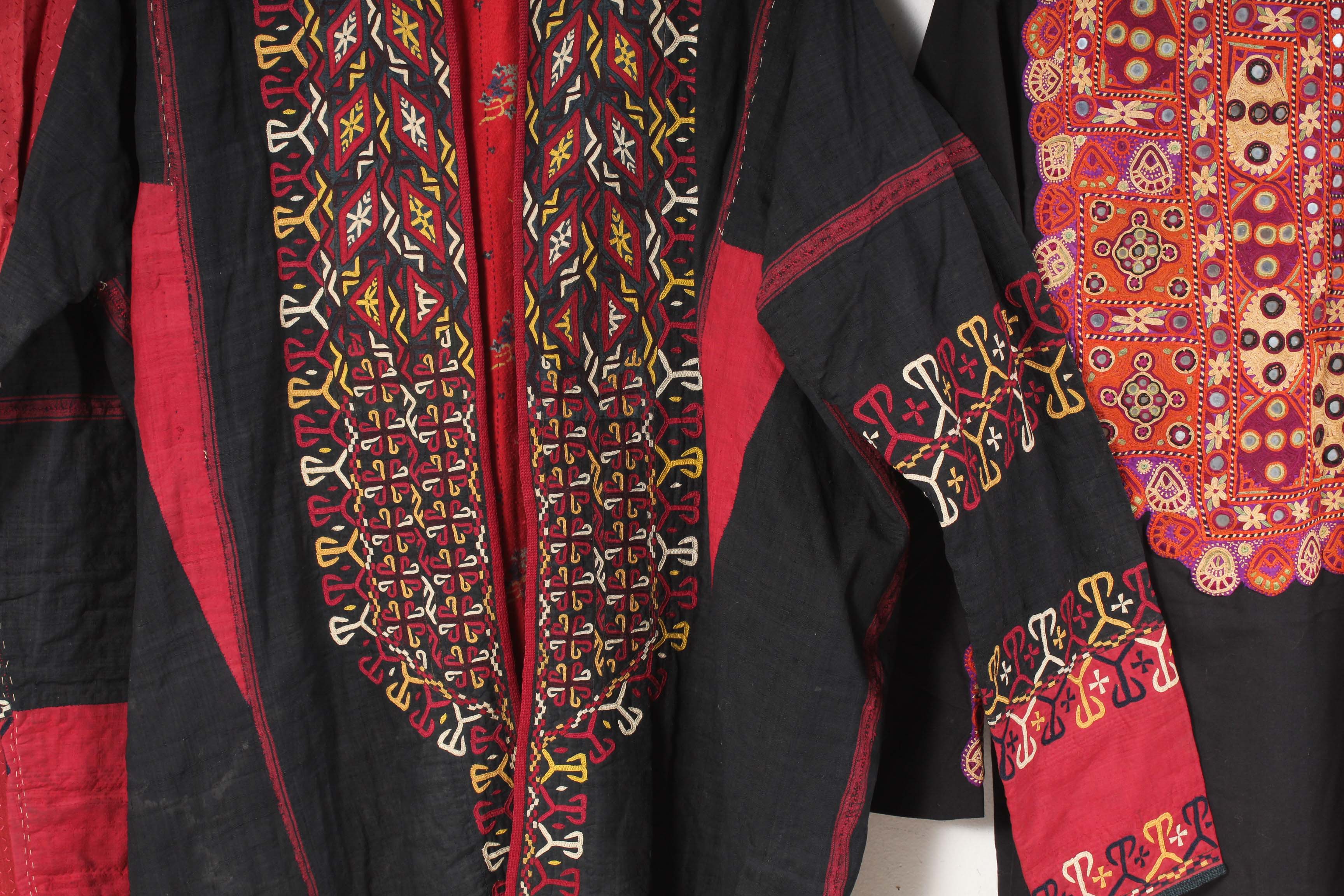 Middle Eastern Traditional Folk Clothing Including Embroidery