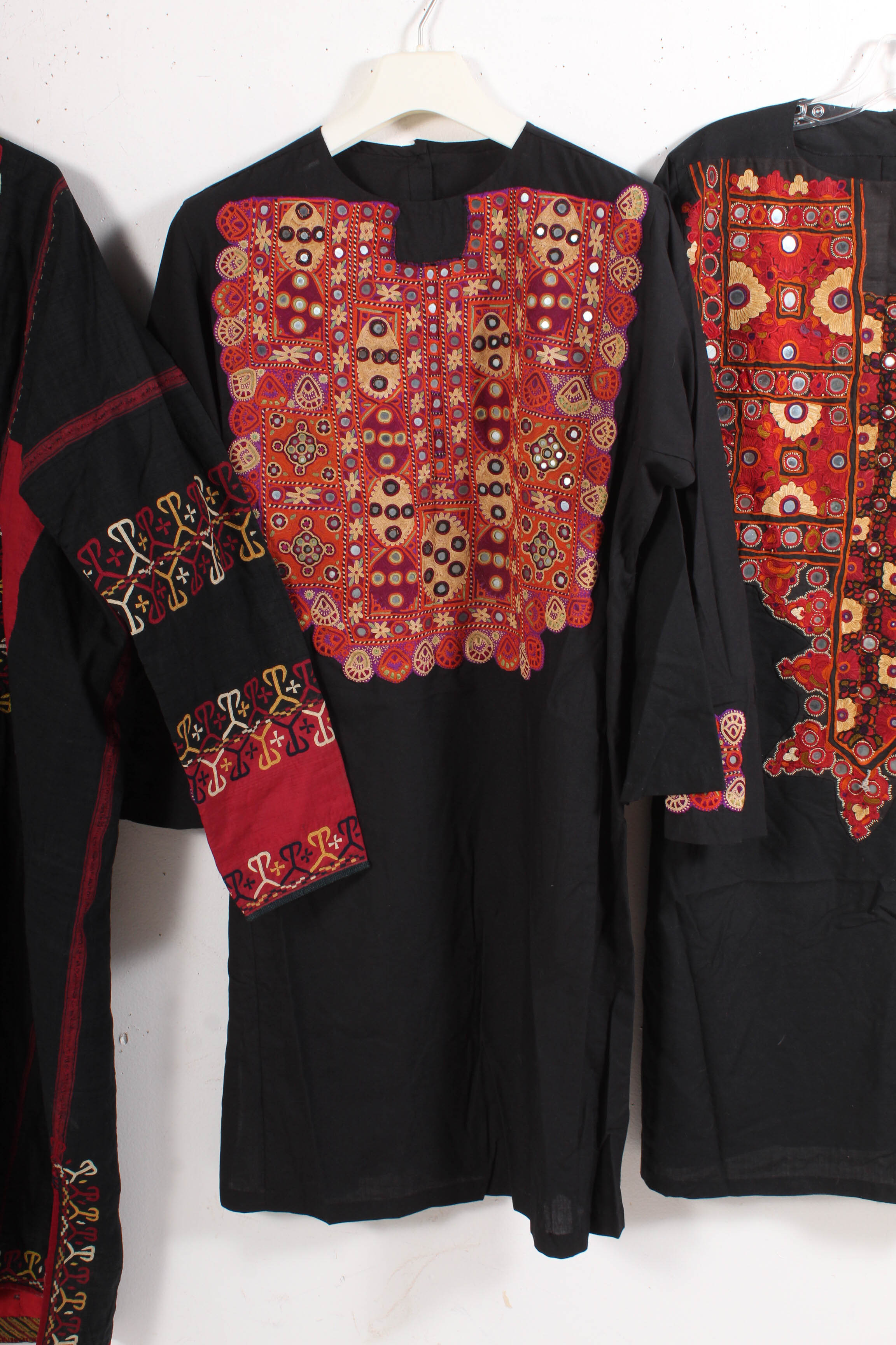Middle Eastern Traditional Folk Clothing Including Embroidery