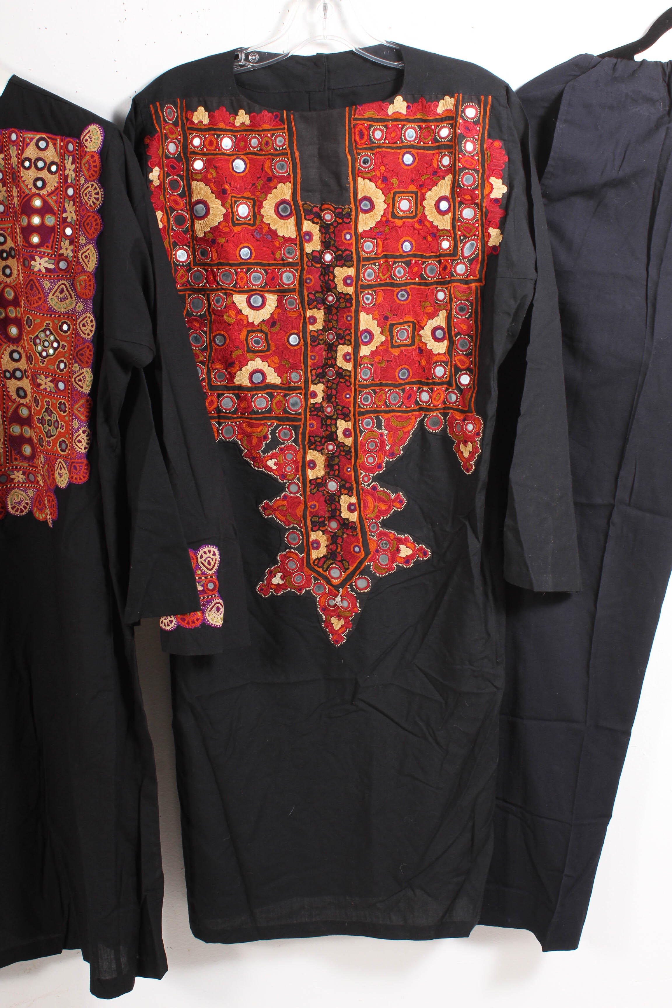 Middle Eastern Traditional Folk Clothing Including Embroidery