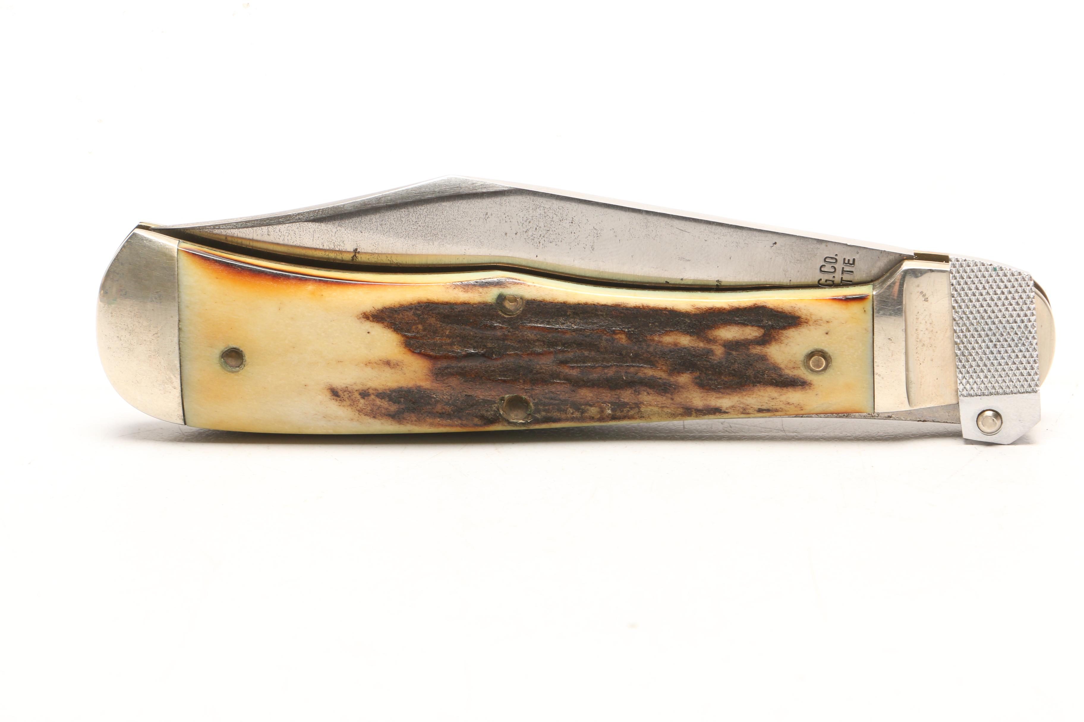 Vintage A.C. MFG. Co. Marinette Folding Knife