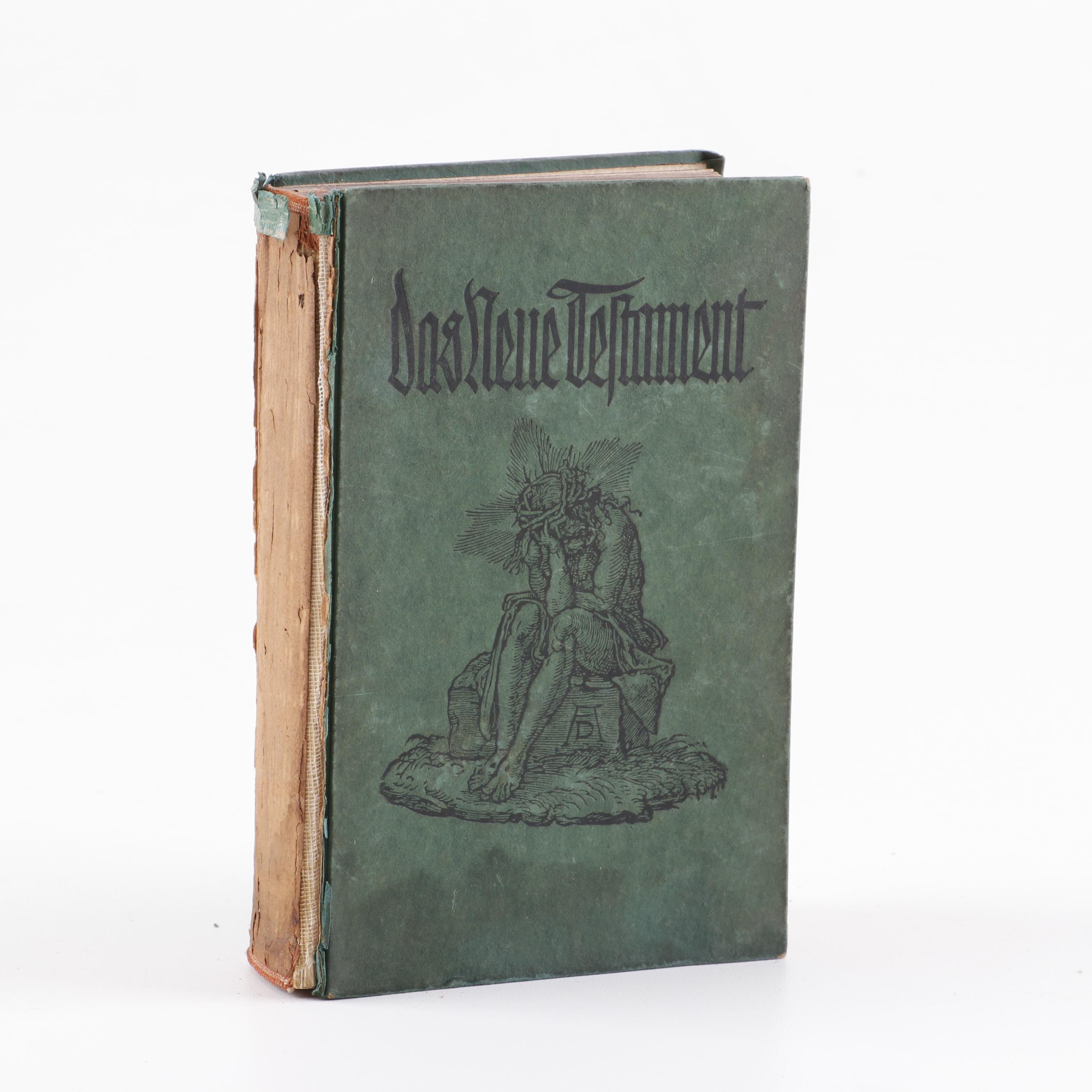 "Die Dürer Bibel" New Testament Illustrated by Albrecht Dürer, circa 1910