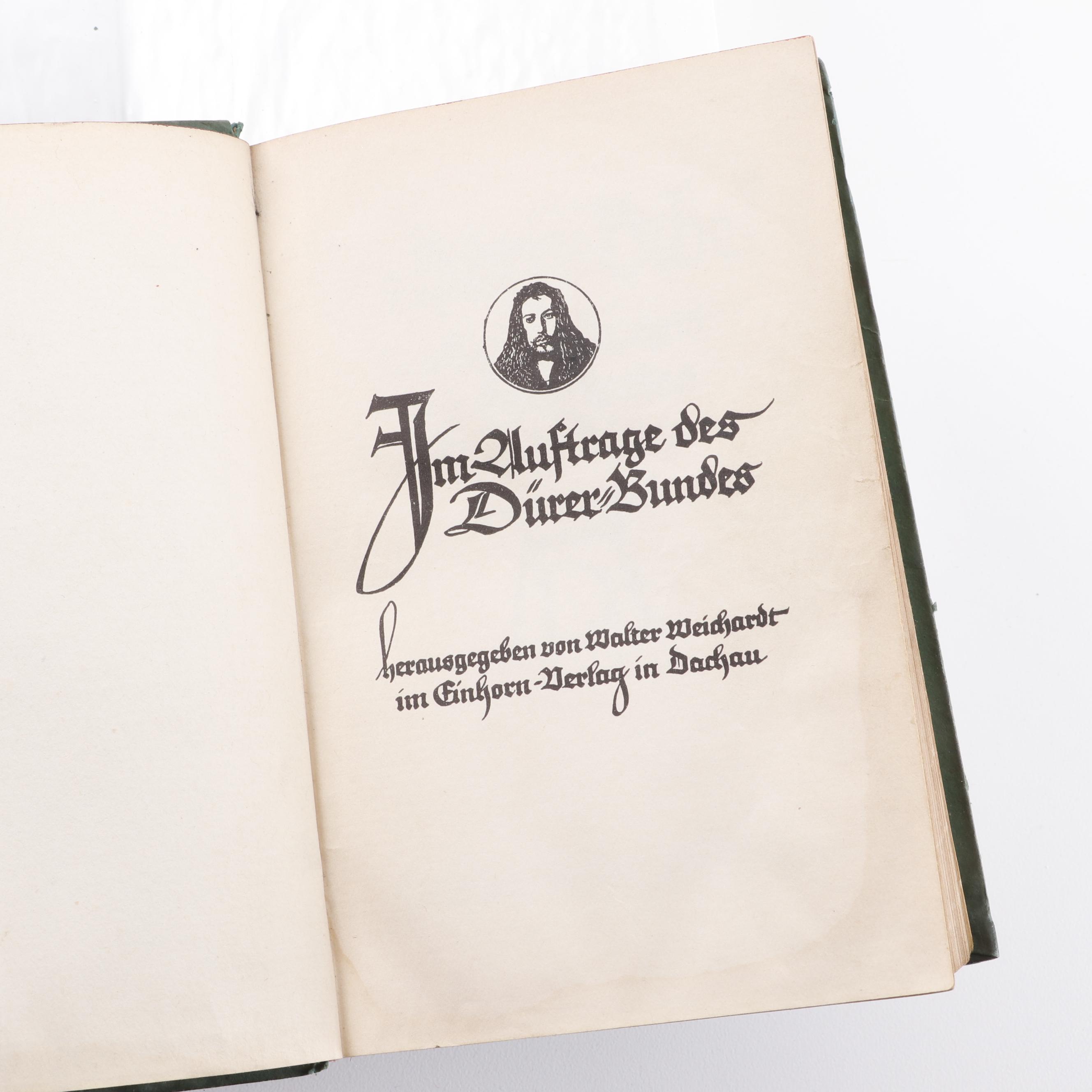 "Die Dürer Bibel" New Testament Illustrated by Albrecht Dürer, circa 1910