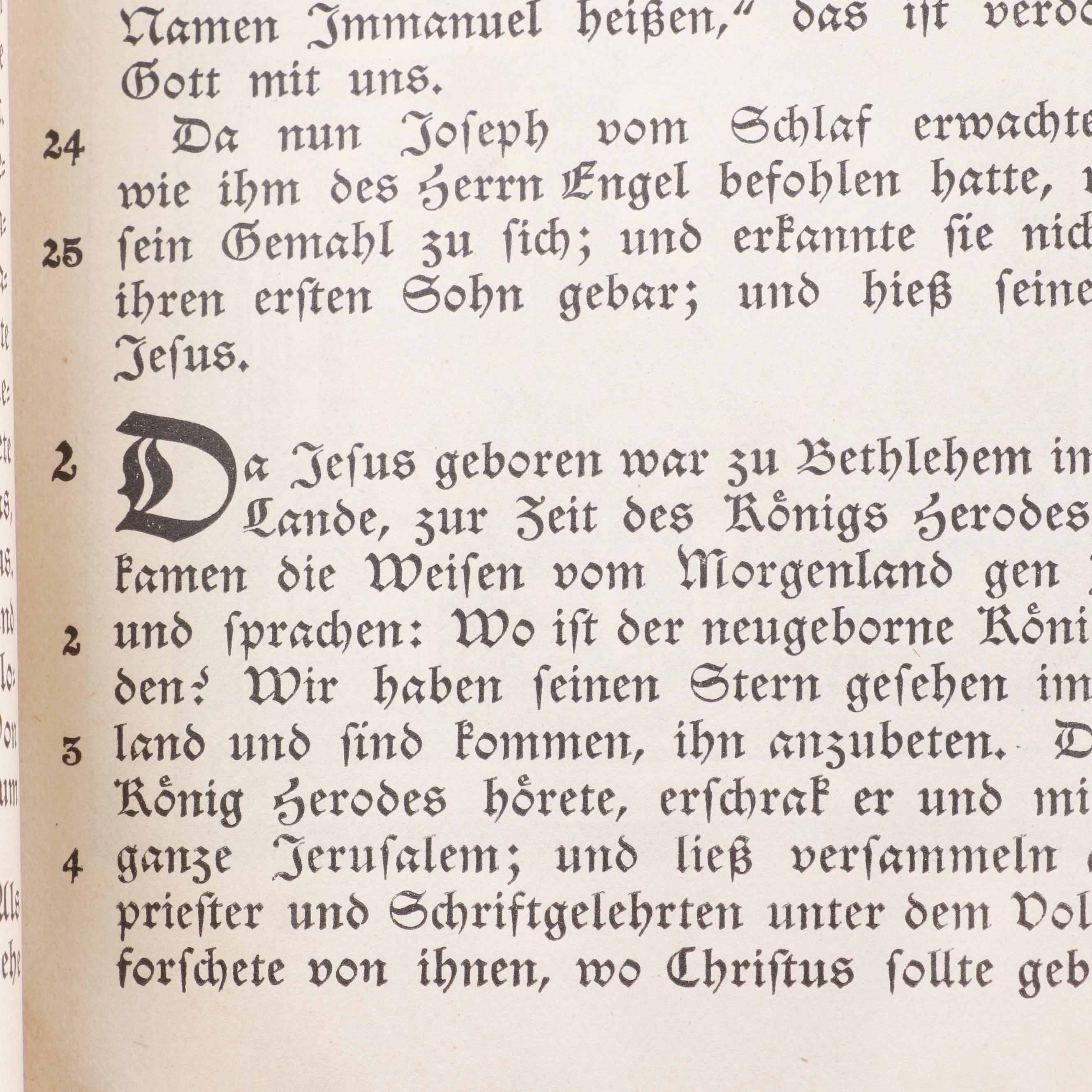 "Die Dürer Bibel" New Testament Illustrated by Albrecht Dürer, circa 1910