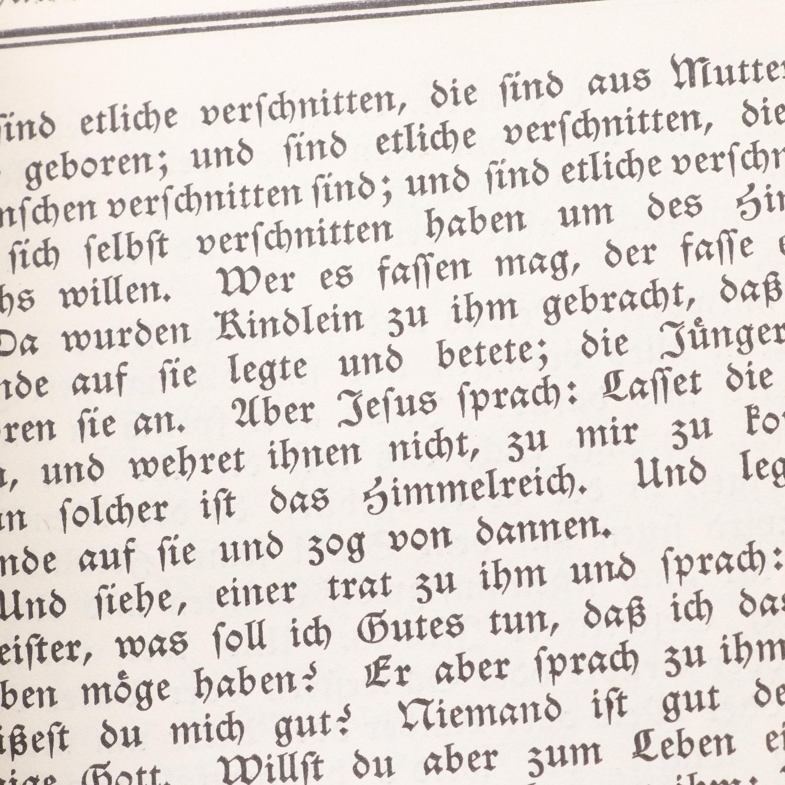 "Die Dürer Bibel" New Testament Illustrated by Albrecht Dürer, circa 1910