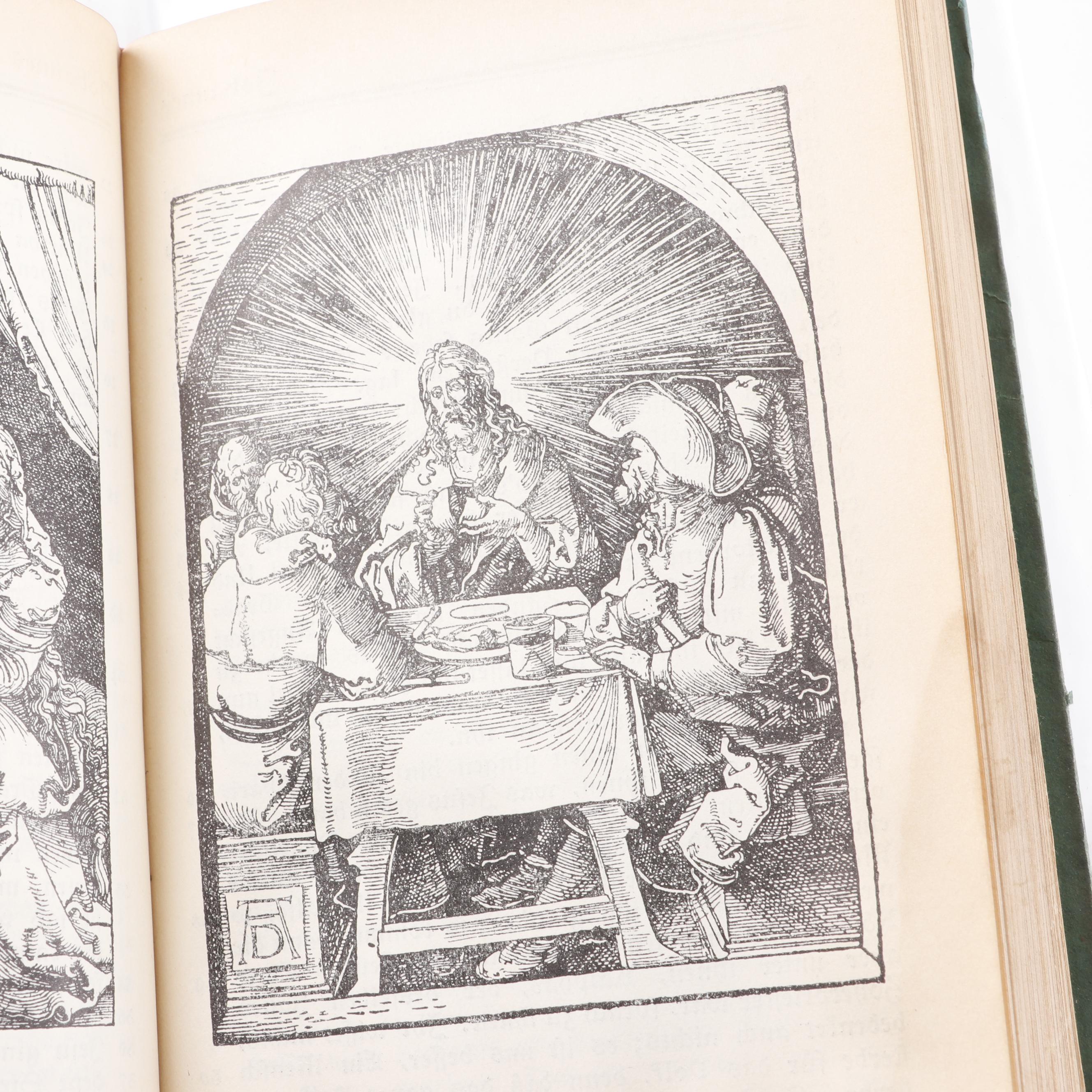 "Die Dürer Bibel" New Testament Illustrated by Albrecht Dürer, circa 1910