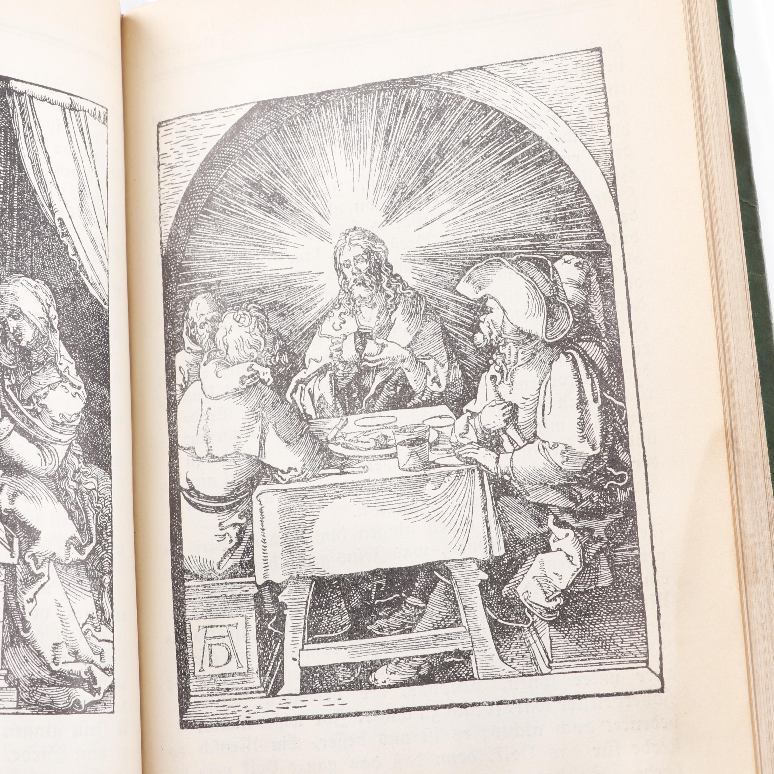"Die Dürer Bibel" New Testament Illustrated by Albrecht Dürer, circa 1910