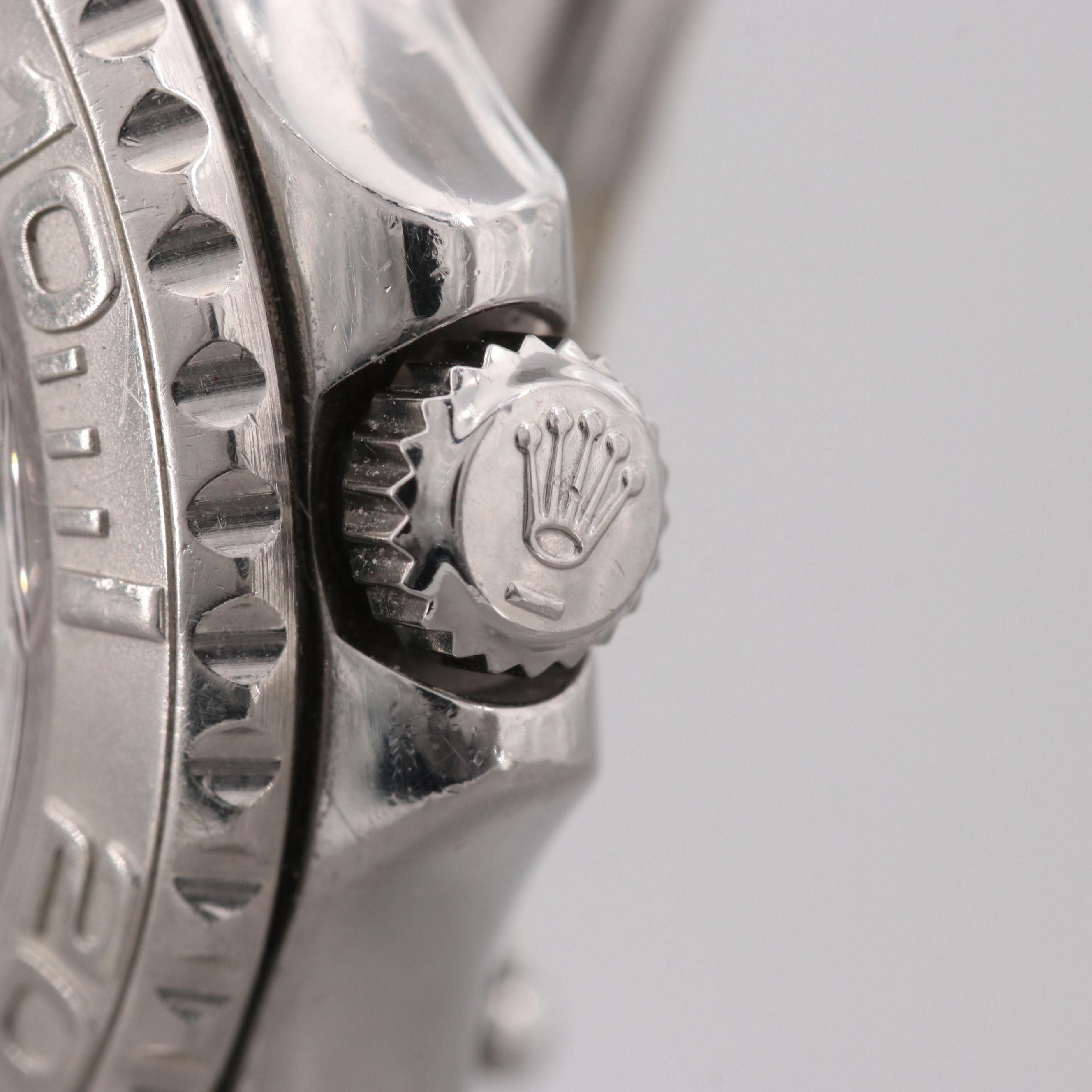 Rolex Yacht-Master Stainless Steel and Platinum Watch, 1999