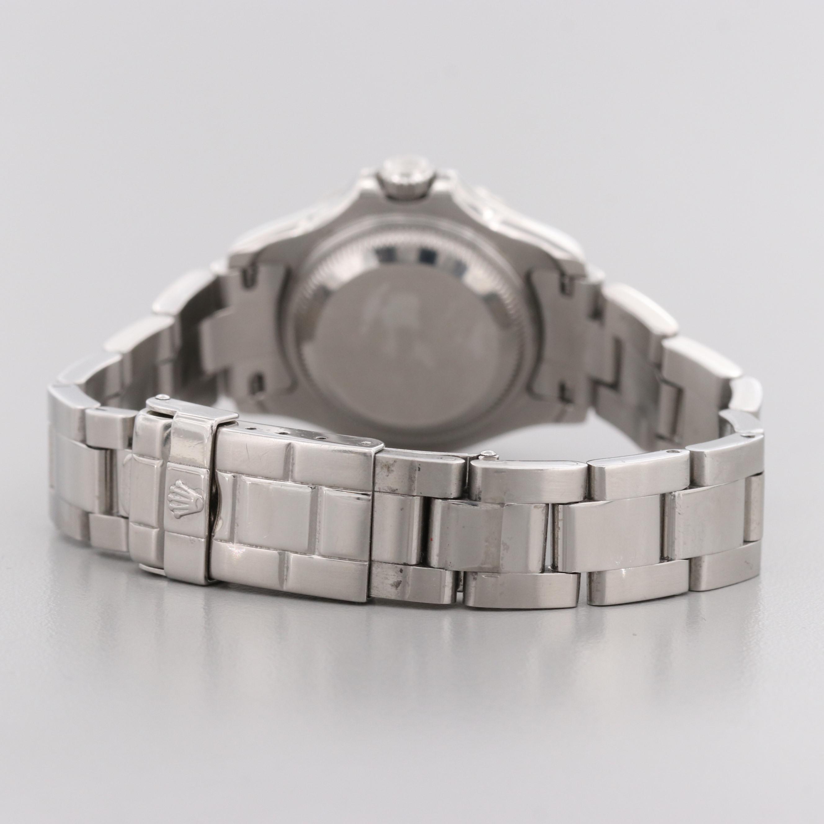 Rolex Yacht-Master Stainless Steel and Platinum Watch, 1999