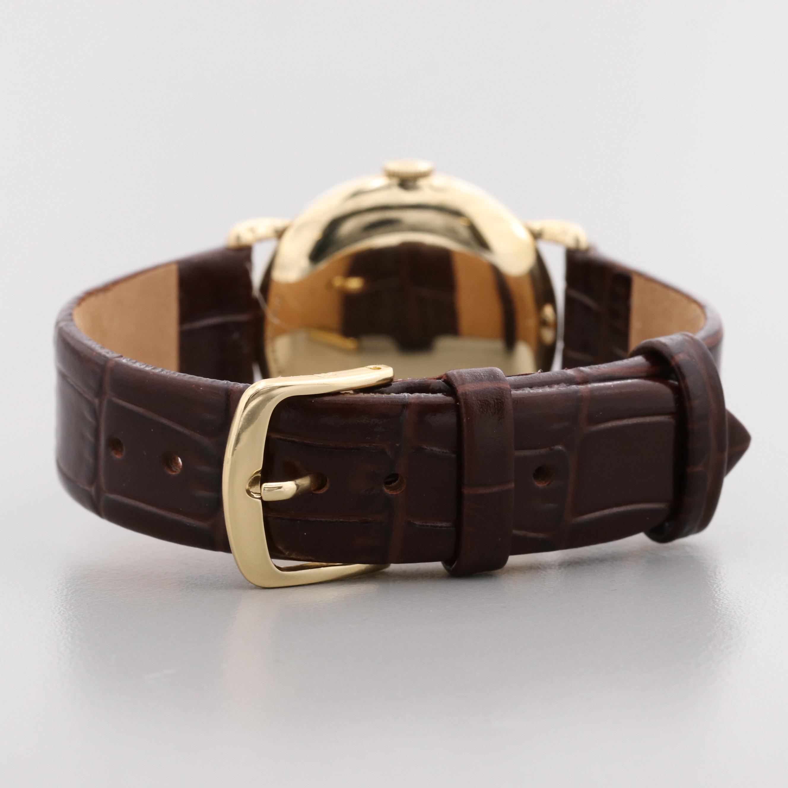 Lord Elgin 14K Yellow Gold Watch, Circa 1952