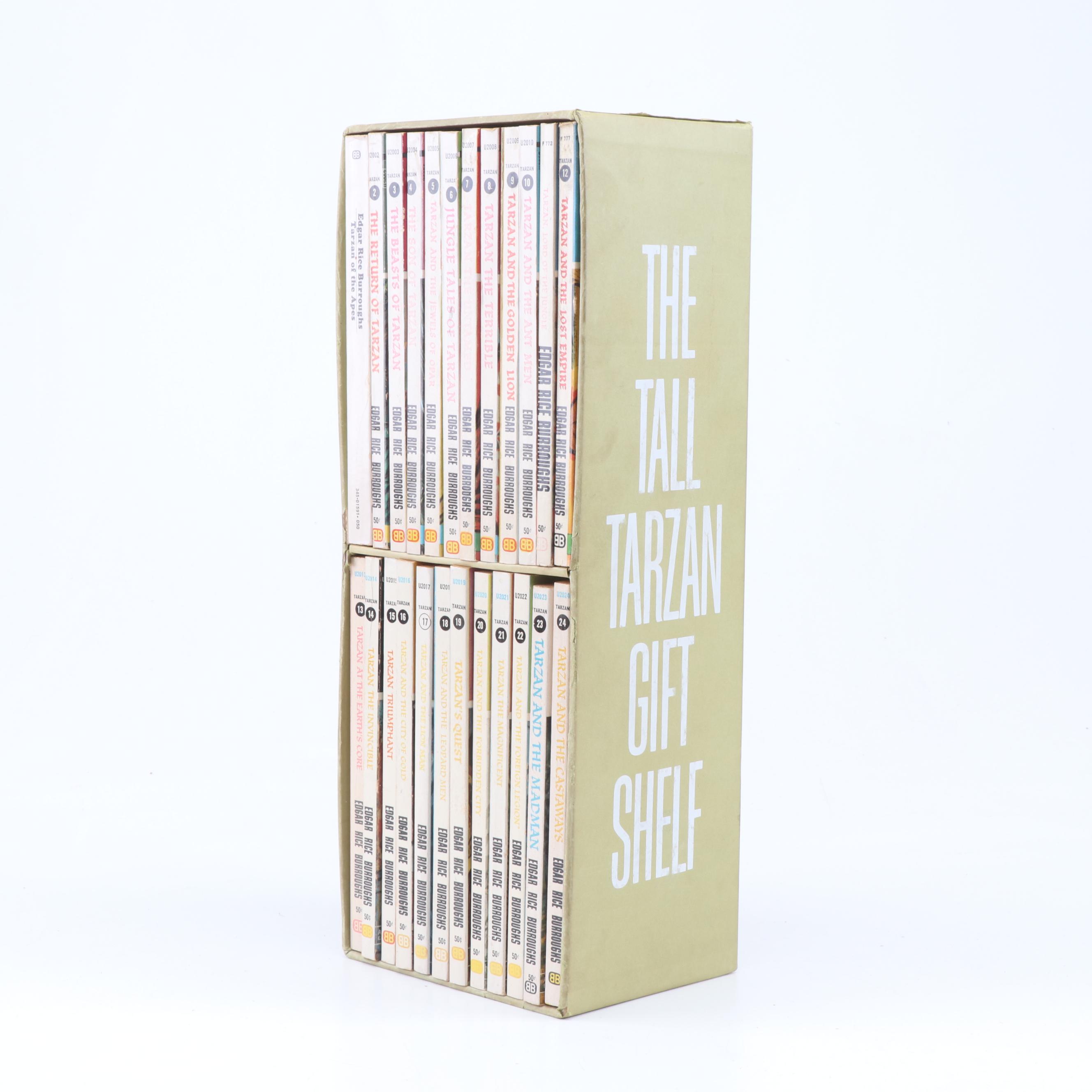 "Tarzan" Ballantine Books Box Set by Edgar Rice Burroughs, 1969