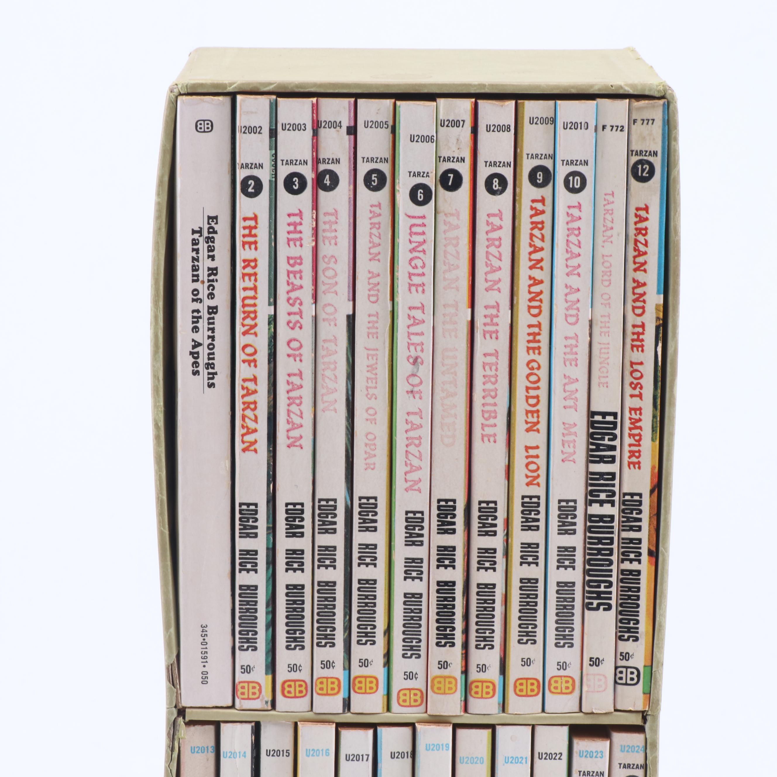 "Tarzan" Ballantine Books Box Set by Edgar Rice Burroughs, 1969