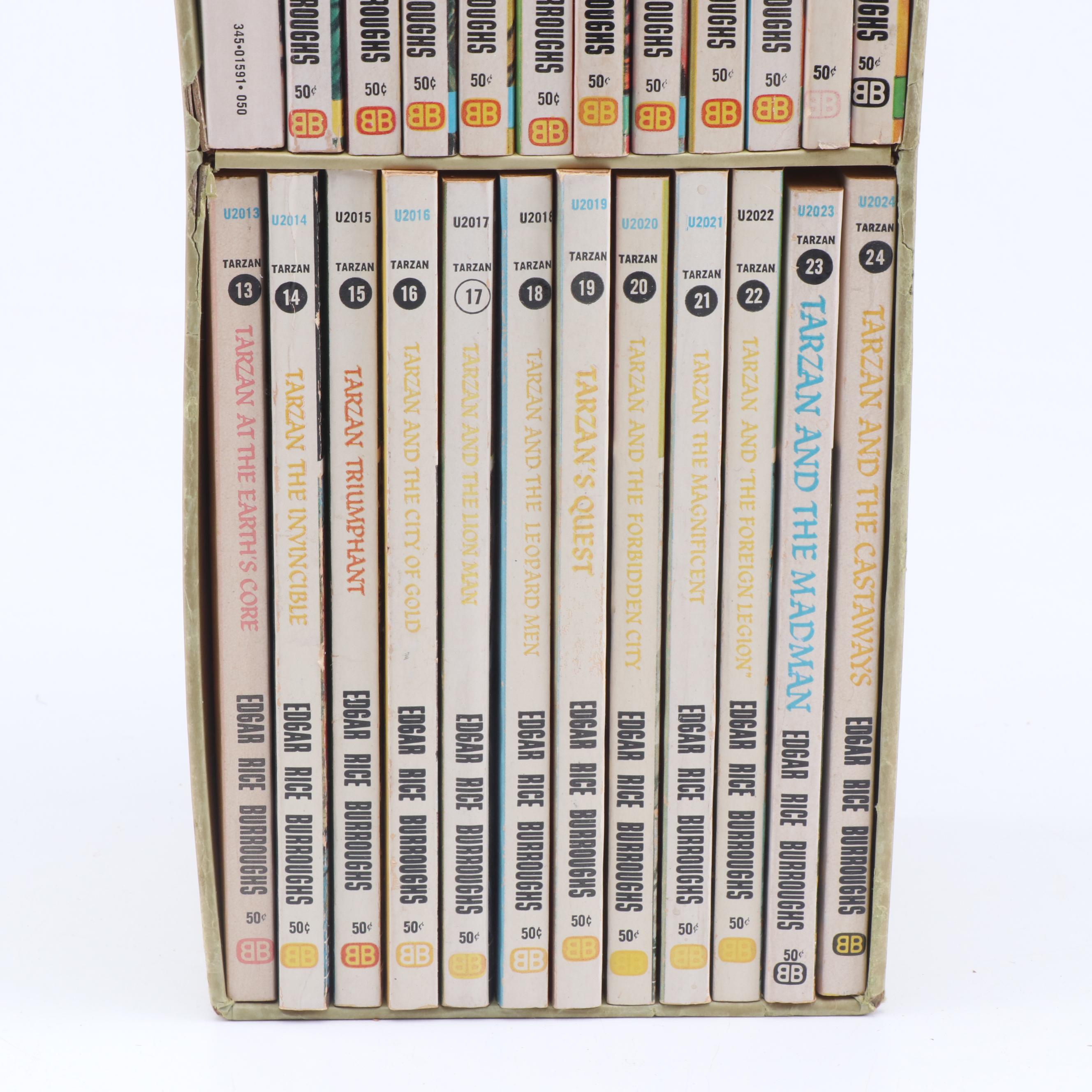 "Tarzan" Ballantine Books Box Set by Edgar Rice Burroughs, 1969