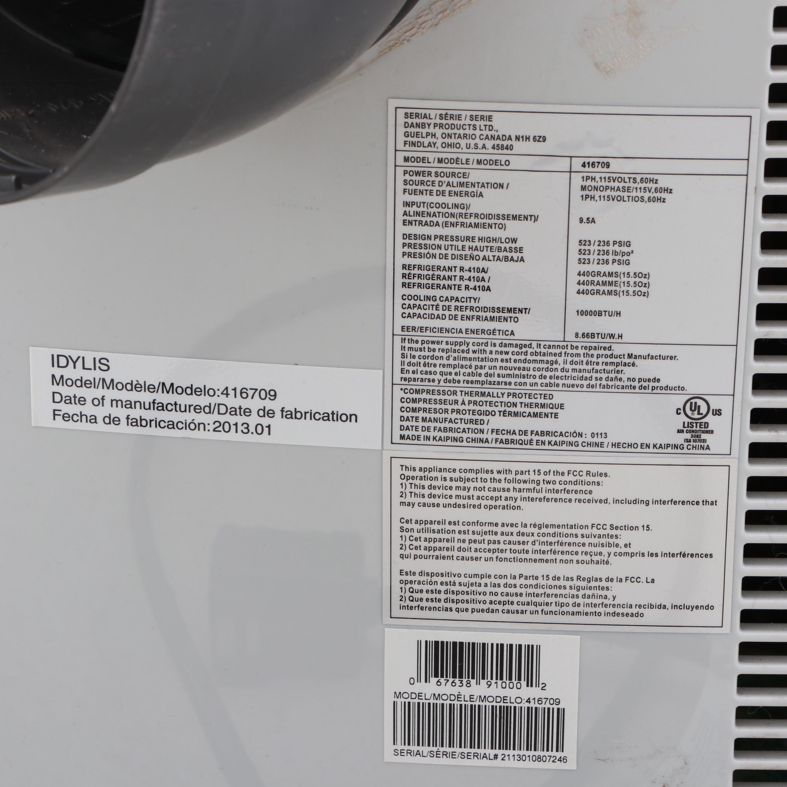 Idylis Portable Air Conditioning Unit