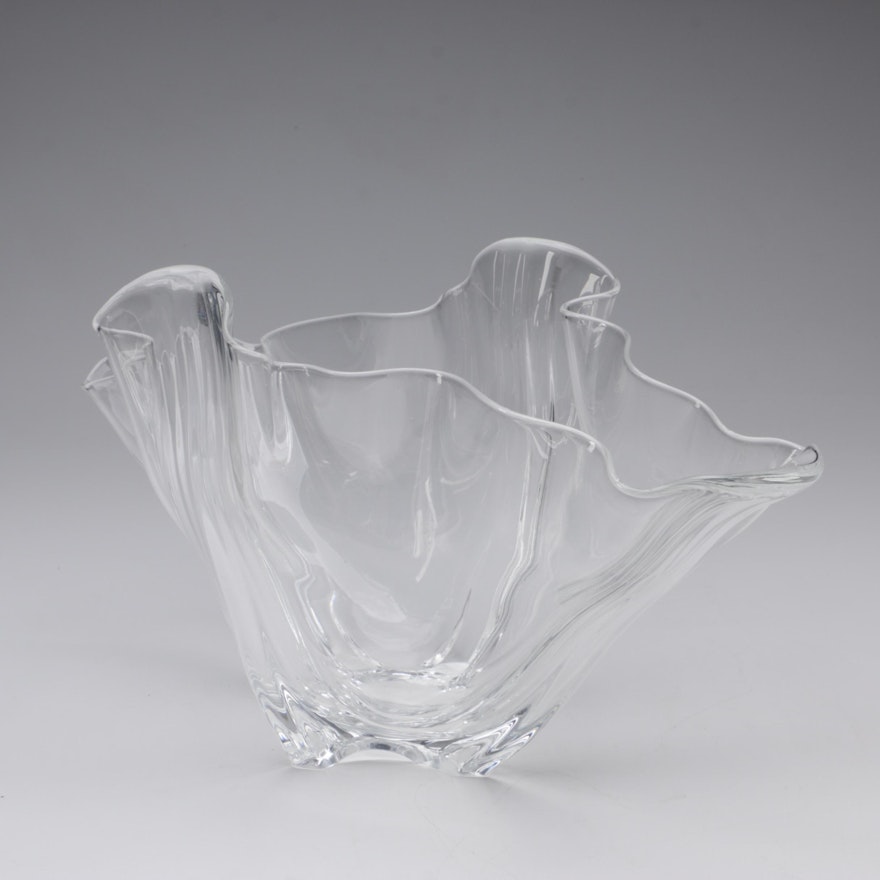 Steuben Art Glass "Grotesque" Bowl Designed by Bolislav Manikowski, Circa 1933