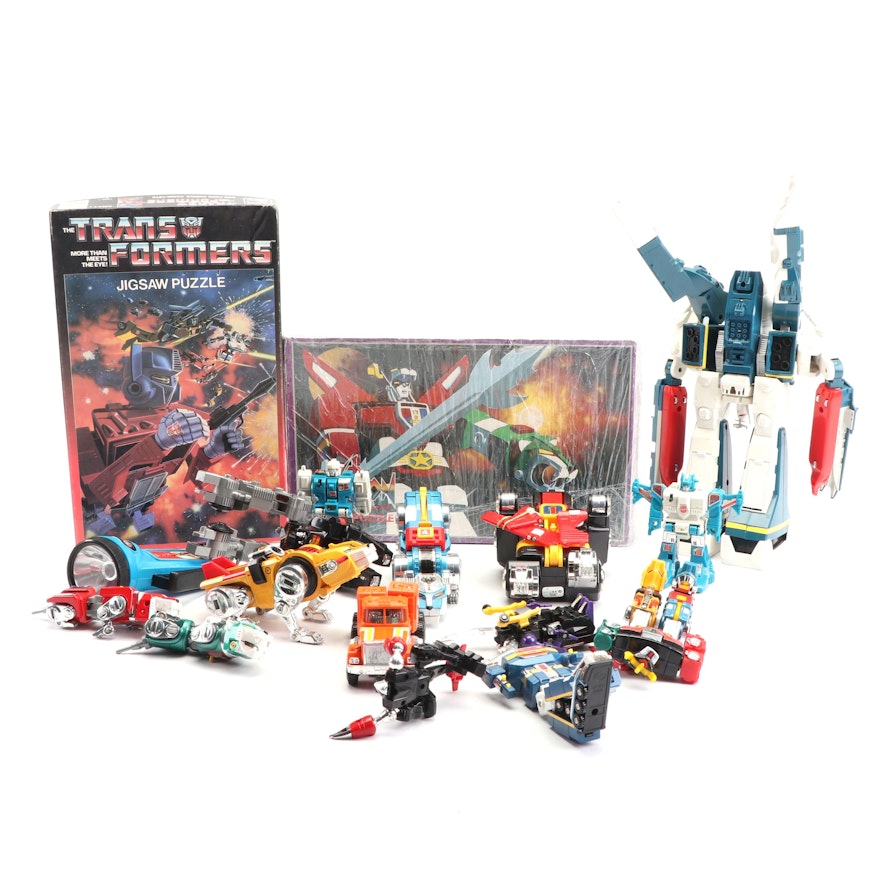 Transformers, Voltron, and ThunderCats Action Figures, Toys, and Games