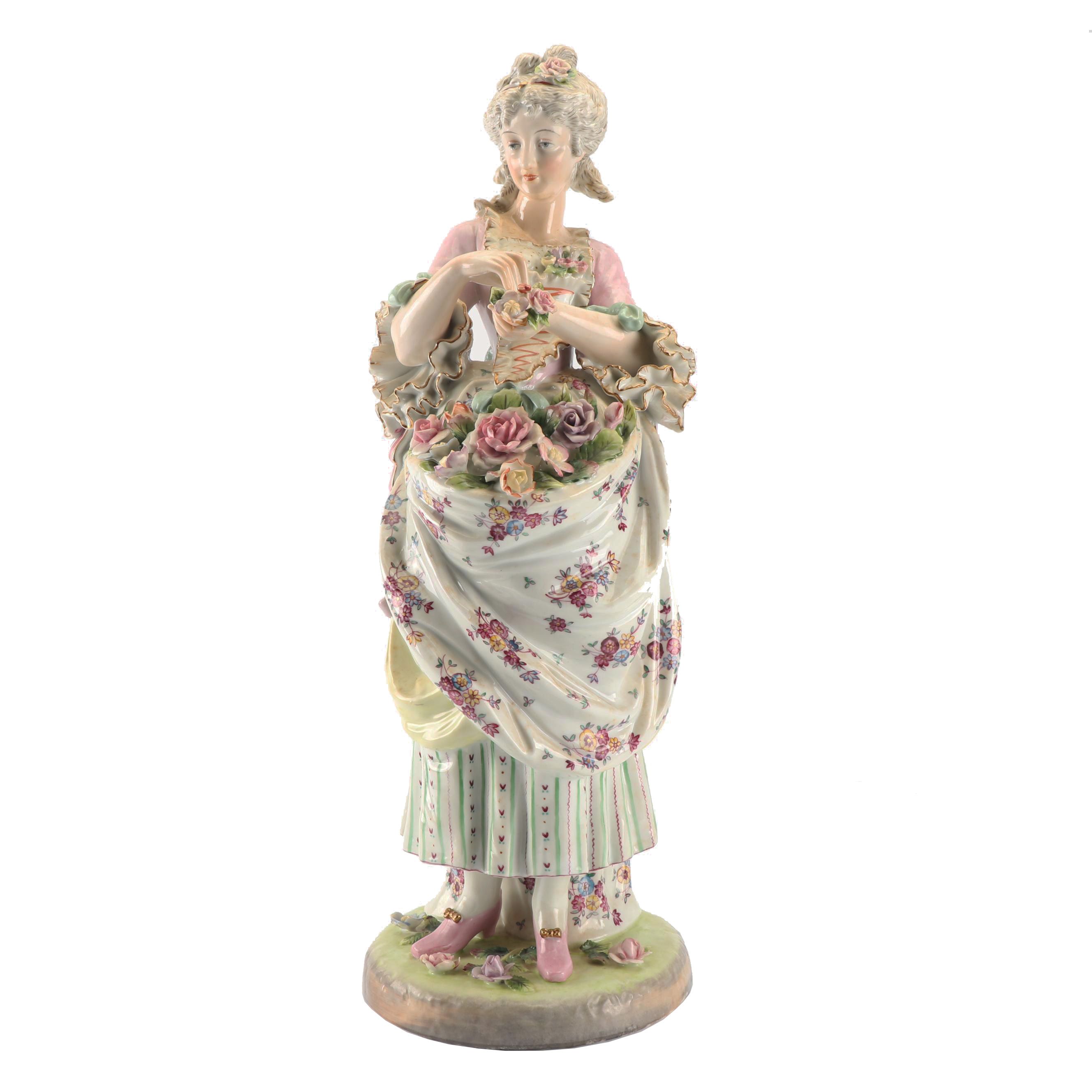 French Style Porcelain Figurine