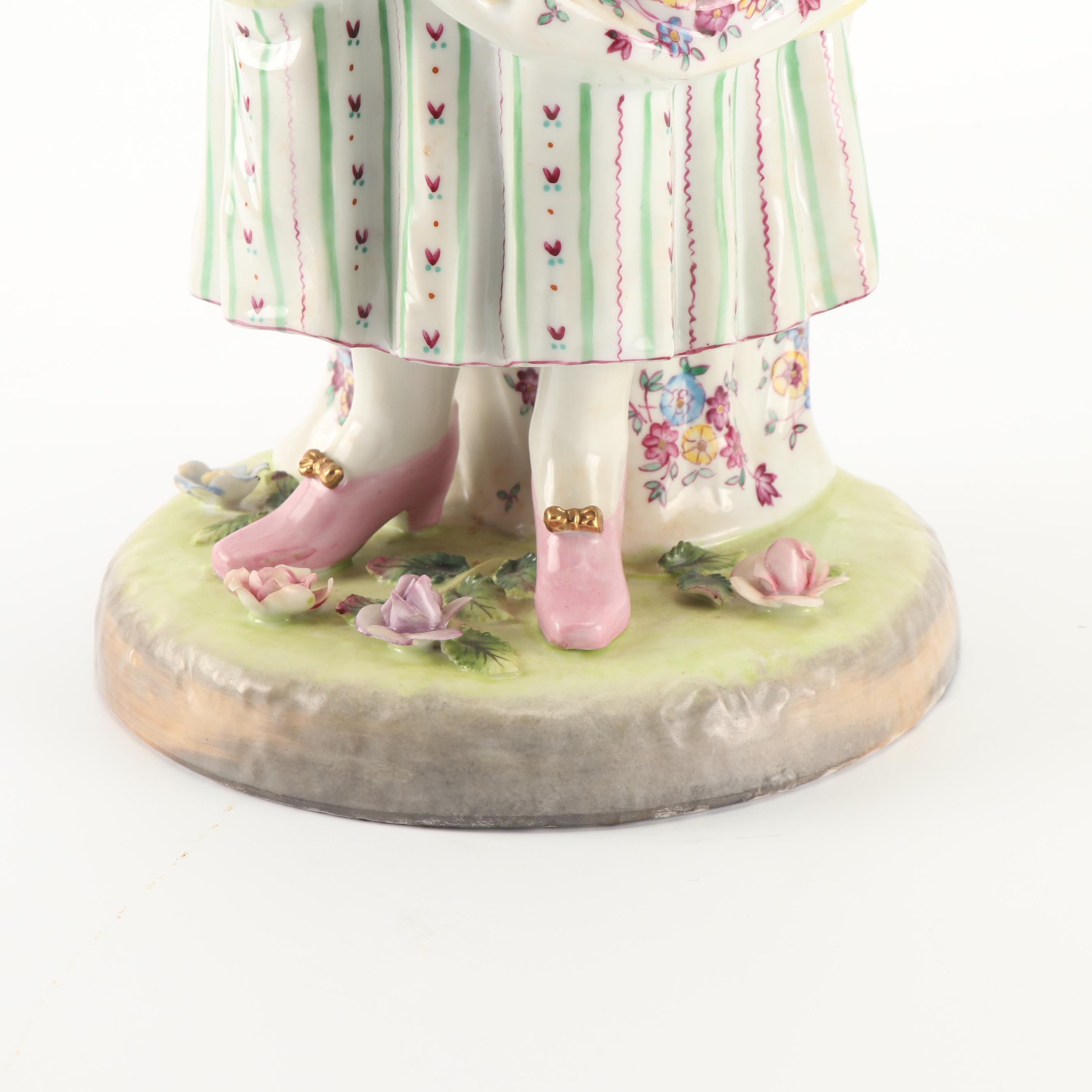 French Style Porcelain Figurine
