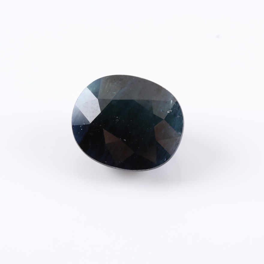 Loose 8.94 CT Sapphire Gemstone