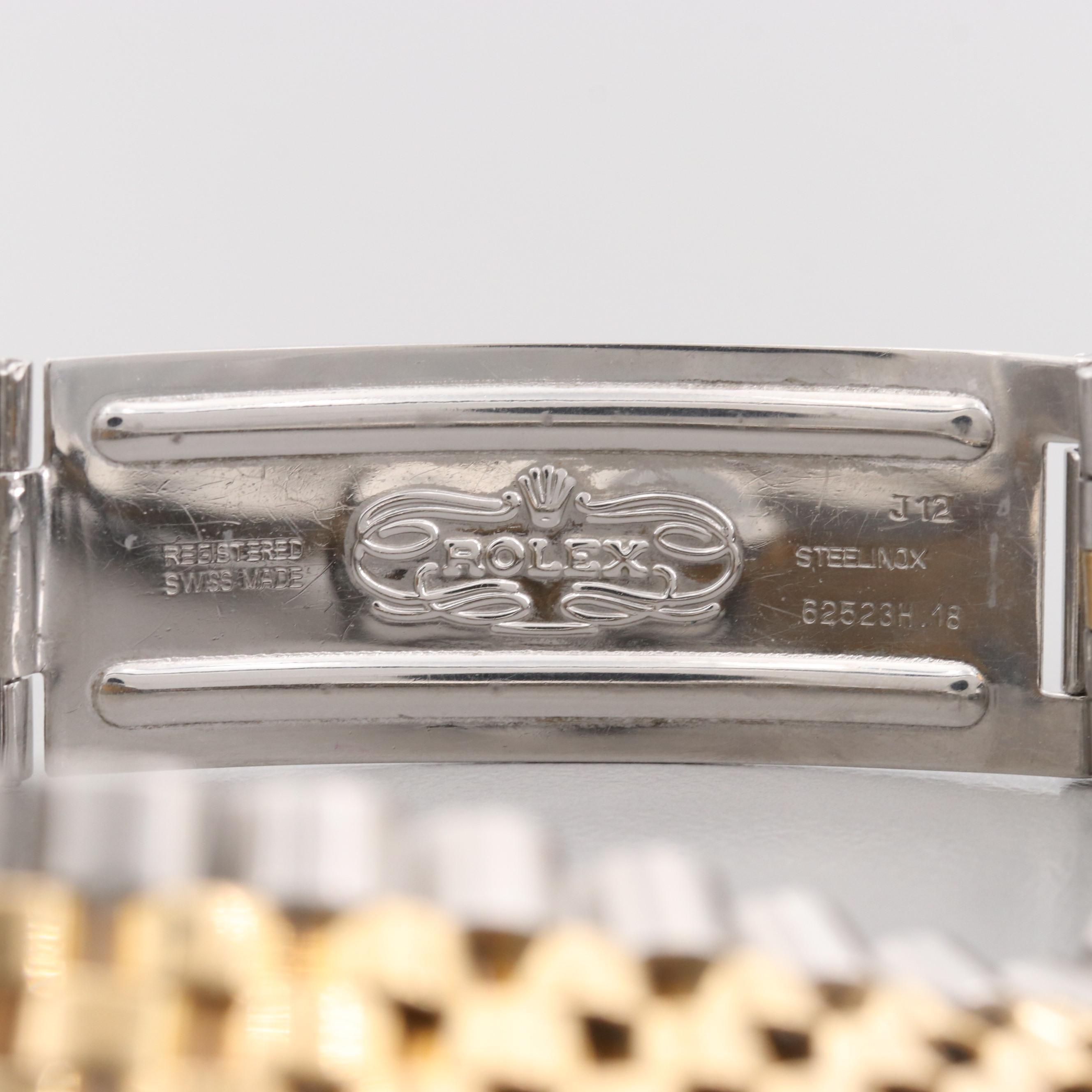 Rolex Datejust Stainless steel and 18K Yellow Gold Automatic Watch, 1986